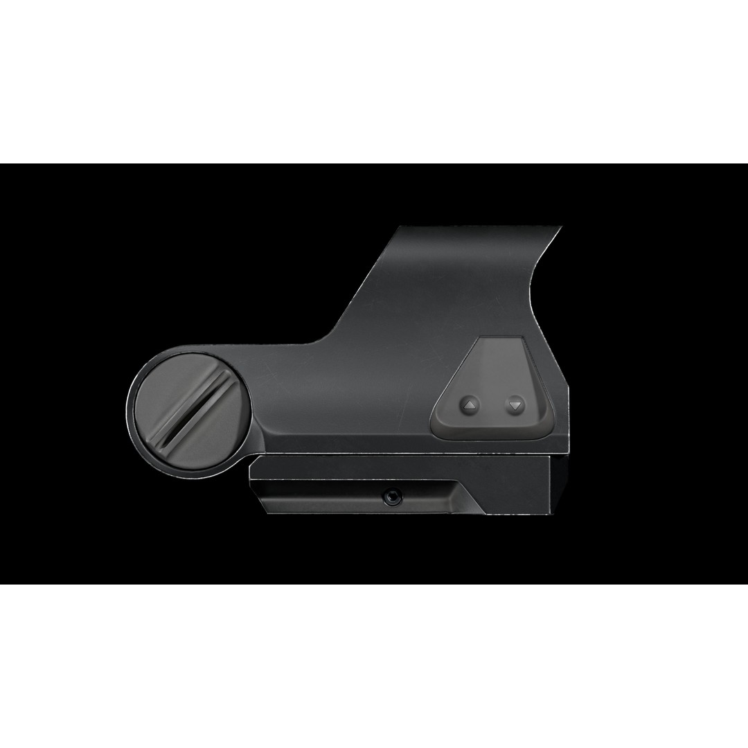 Specter Holographic Combat Optics 3D Model – Low Poly PBR Game Asset, FBX - View 3