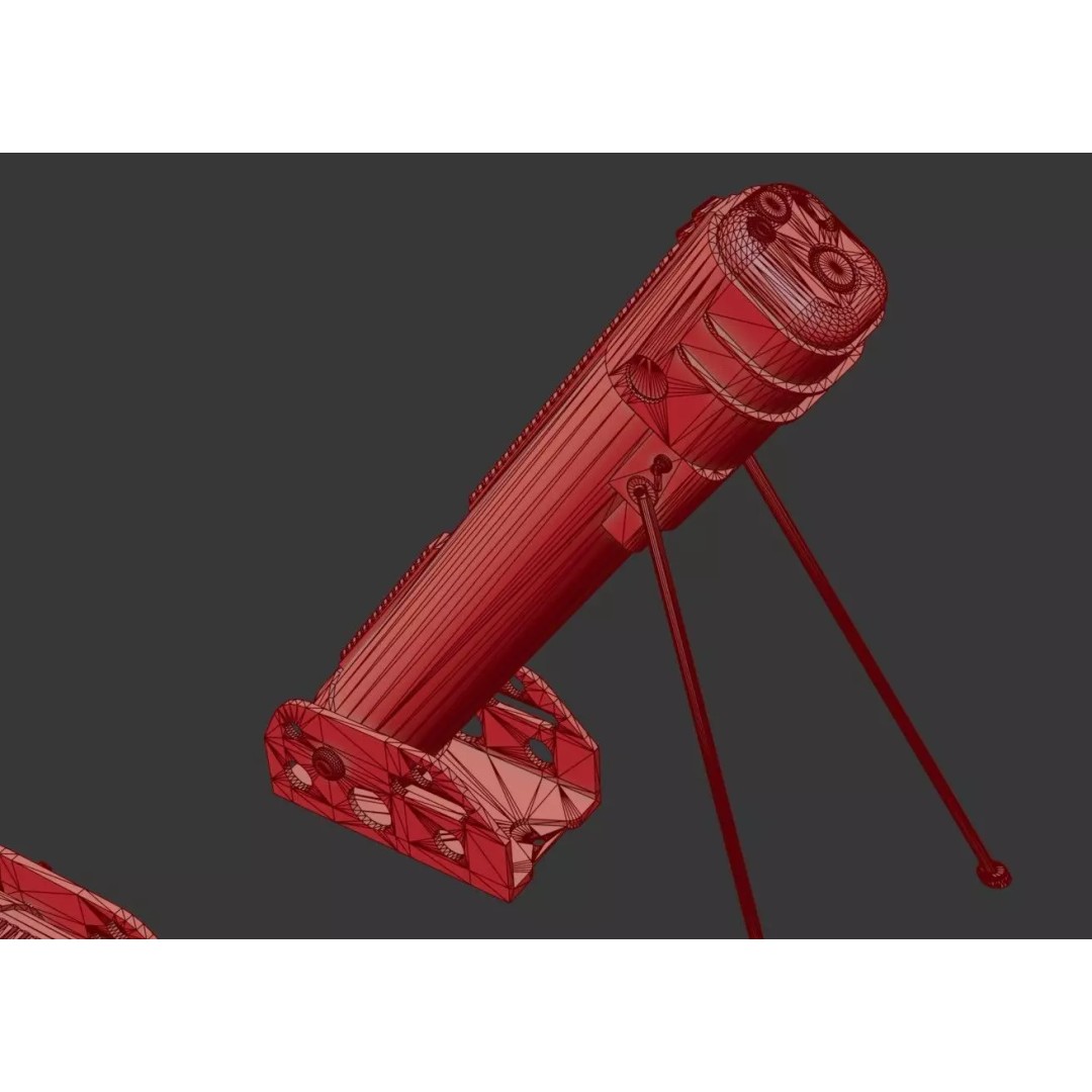 Anti-Drone System 3D Model – Low Poly PBR Game Asset, FBX