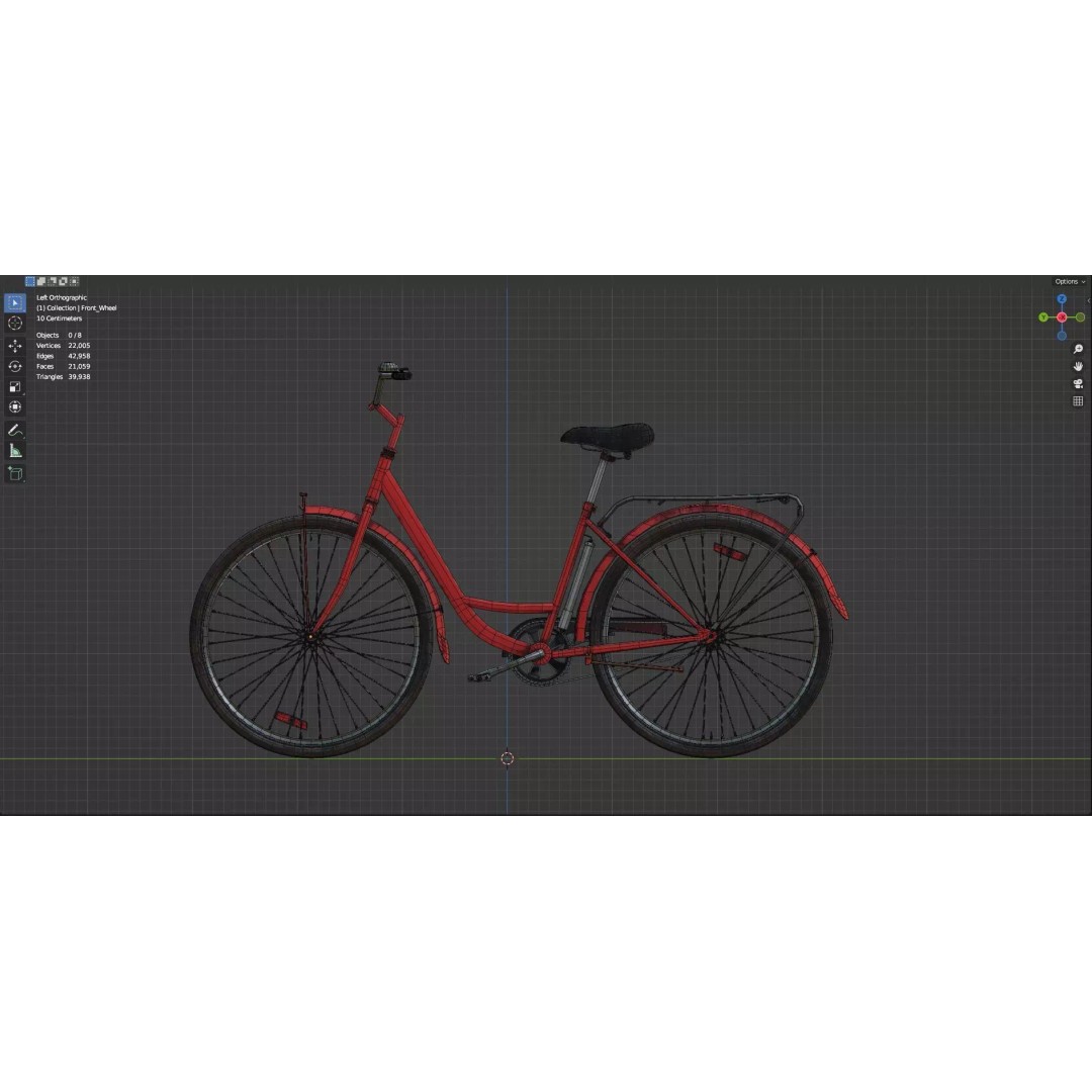 Abandoned Vehicles 3D Model – Low Poly Game Asset Pack, FBX, OBJ - View 28