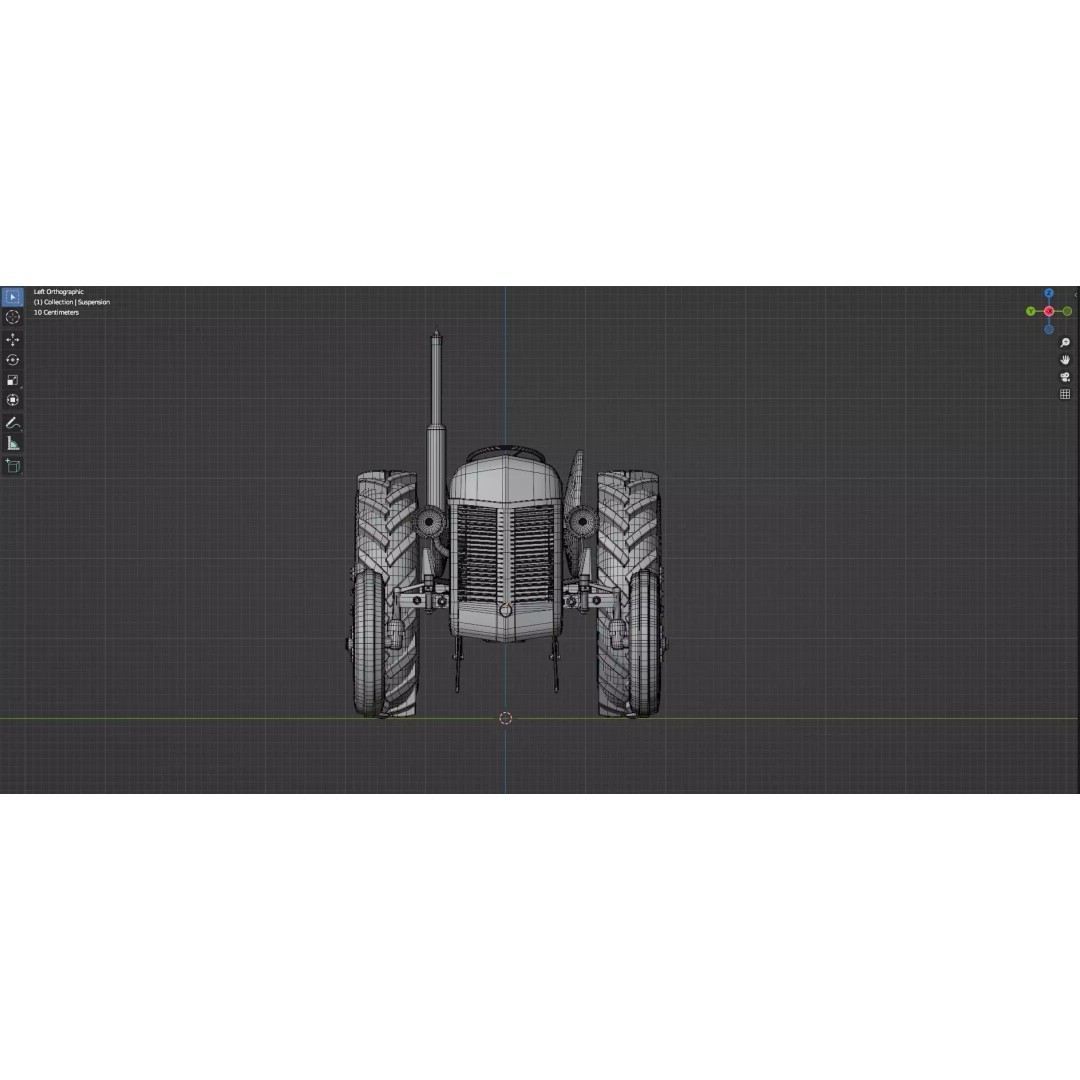 Abandoned Vehicles 3D Model – Low Poly Game Asset Pack, FBX, OBJ - View 47