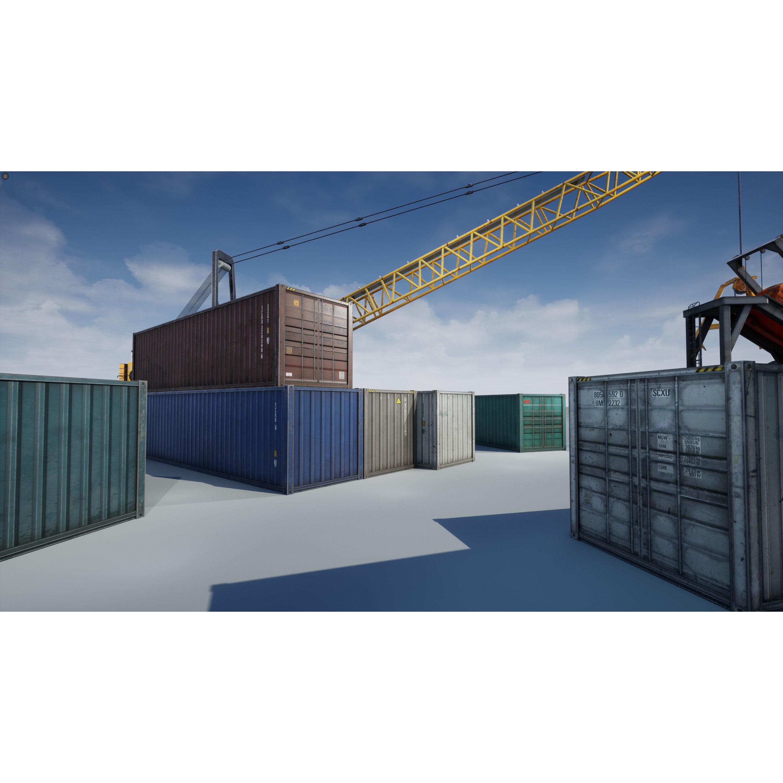 Ship Props Pack - Low-Poly Game-Ready 3D Model - View 40