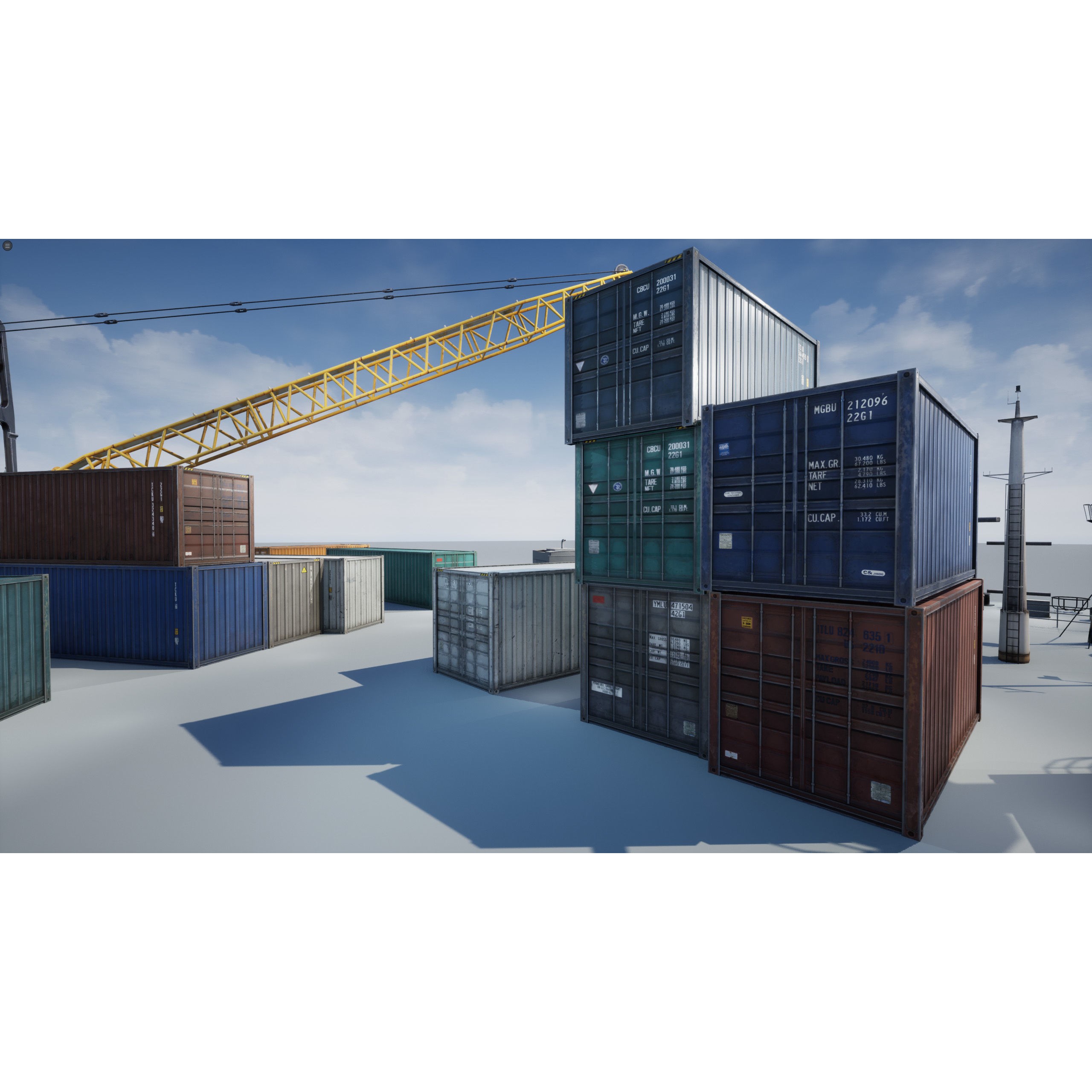 Ship Props Pack - Low-Poly Game-Ready 3D Model - View 41