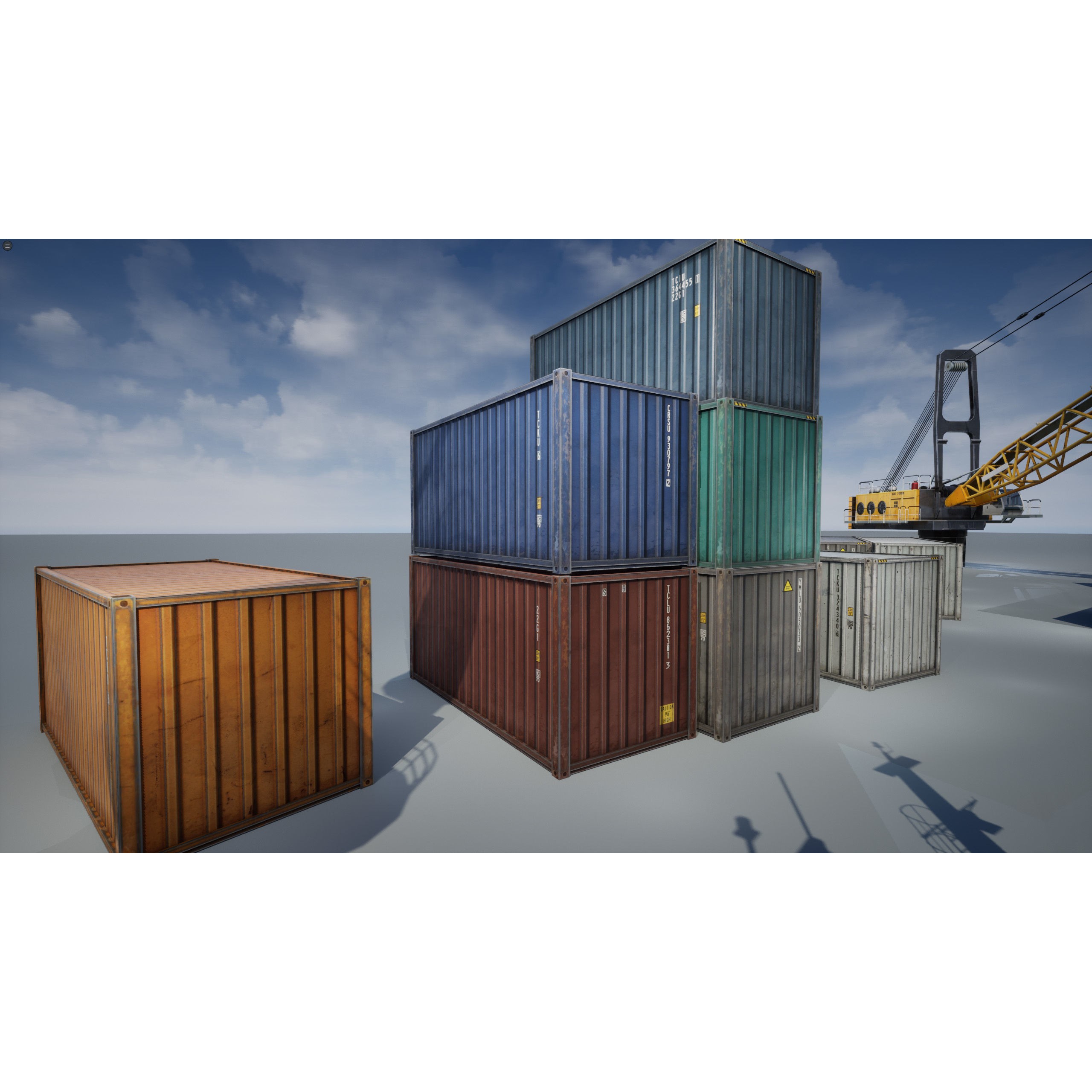 Ship Props Pack - Low-Poly Game-Ready 3D Model - View 43