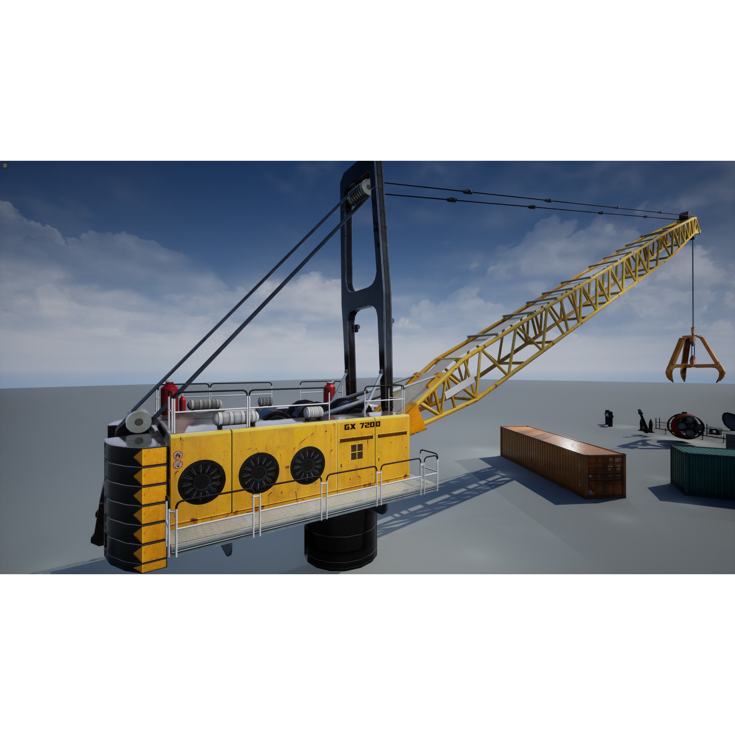 Ship Props Pack - Low-Poly Game-Ready 3D Model - View 47