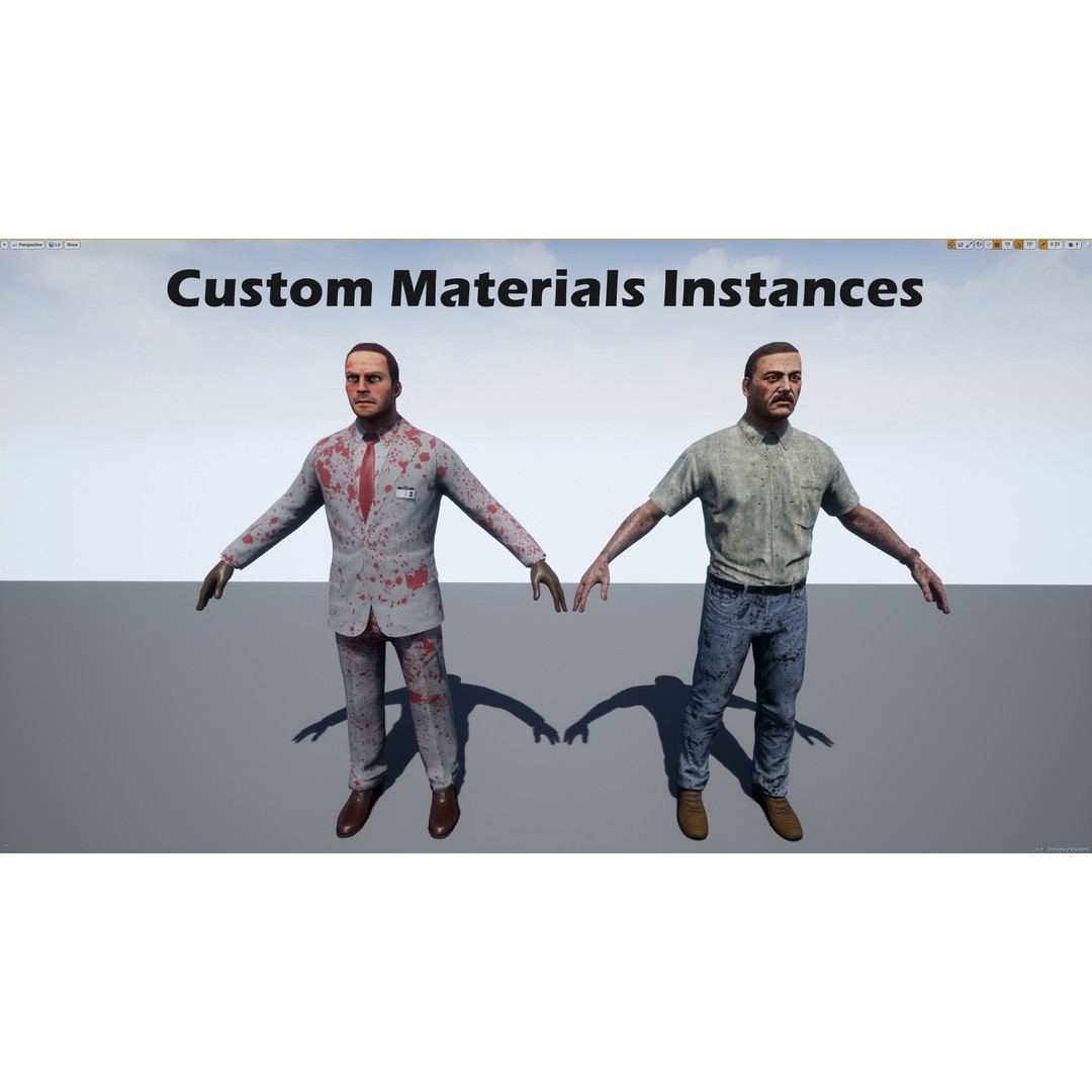 Special Agent 3D Model – Low Poly Game-Ready Character, FBX - View 23
