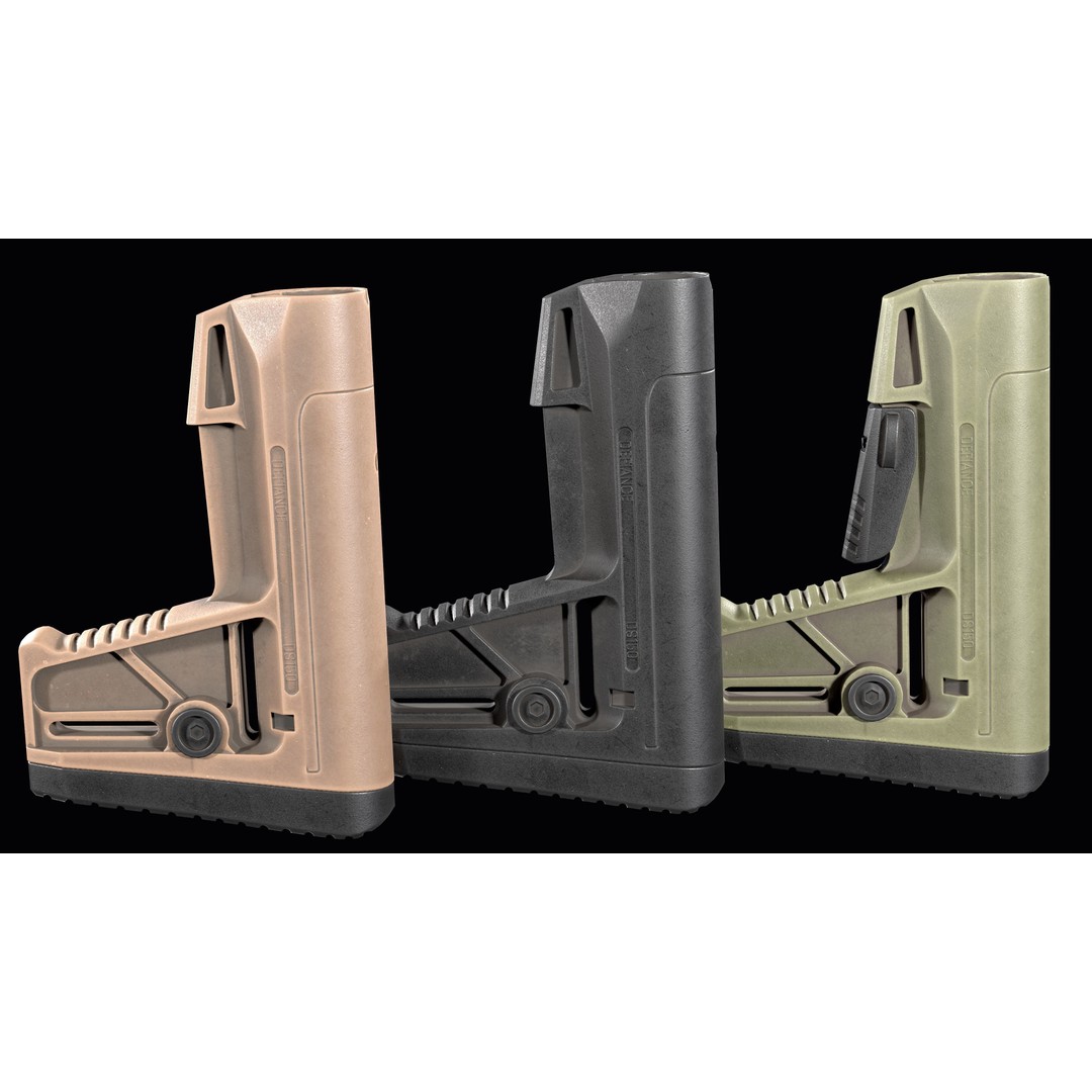 Kriss DEFIANCE AR 15 3D Model – Low Poly Game Ready Asset, FBX - View 3