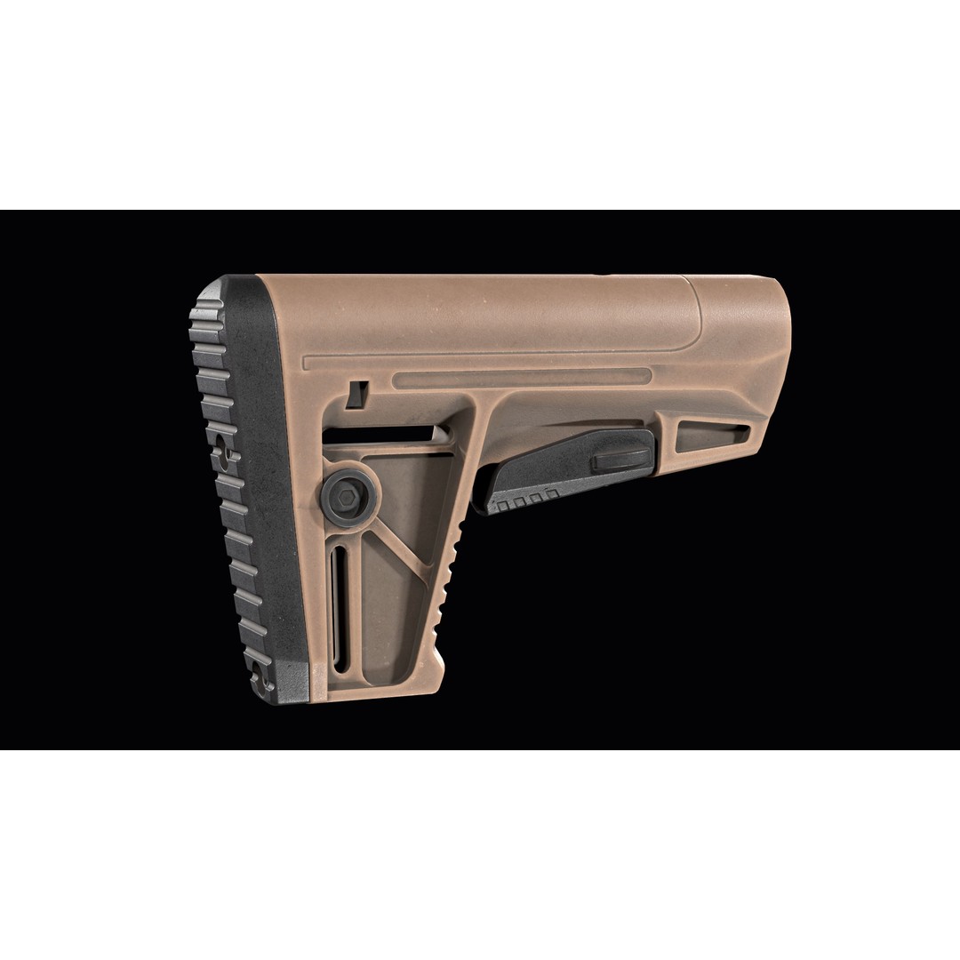 Kriss DEFIANCE AR 15 3D Model – Low Poly Game Ready Asset, FBX - View 9