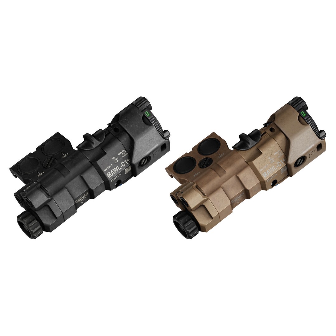 MAWL C1 Laser 3D Model – Low Poly Game-Ready Asset, FBX, OBJ - View 4