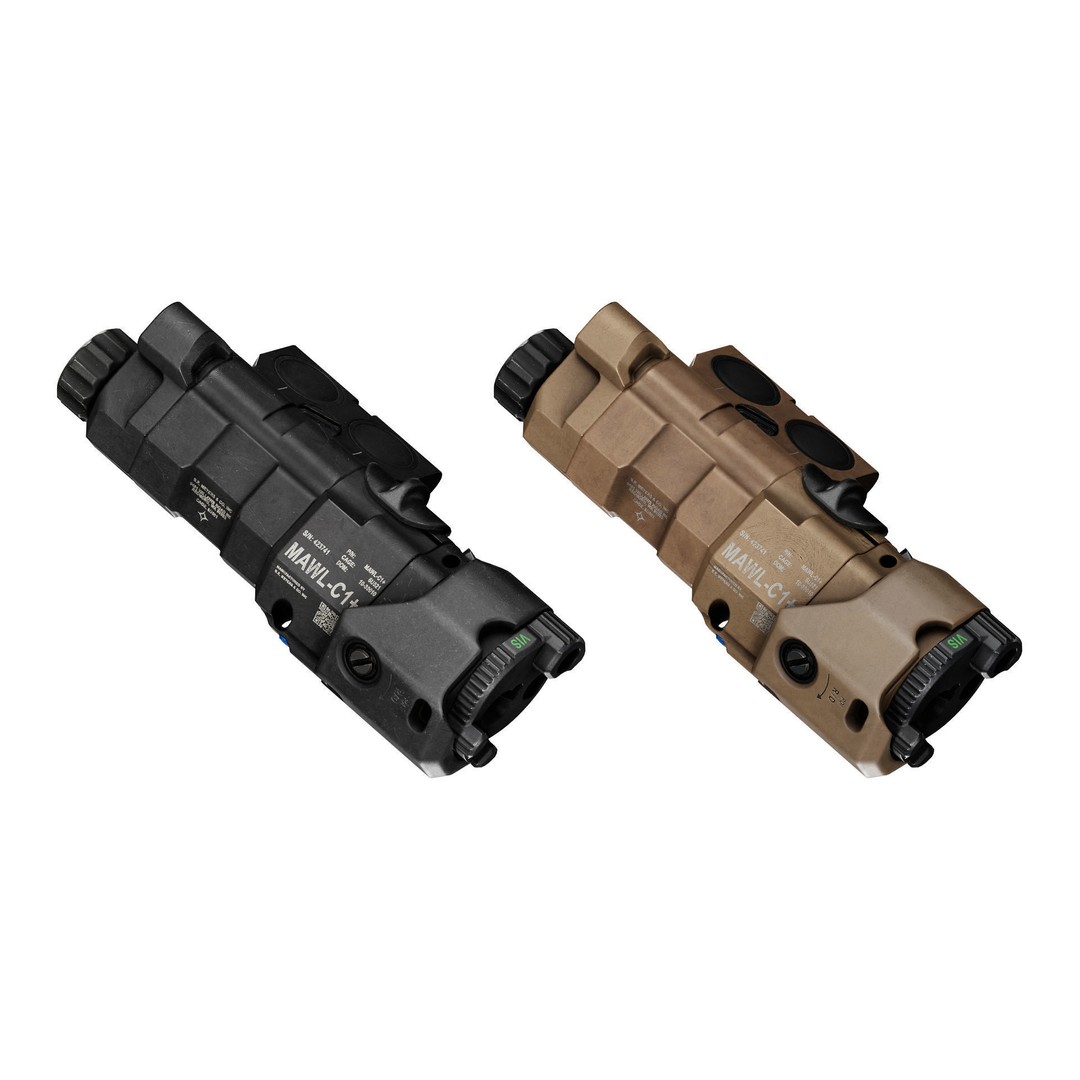 MAWL C1 Laser 3D Model – Low Poly Game-Ready Asset, FBX, OBJ - View 7