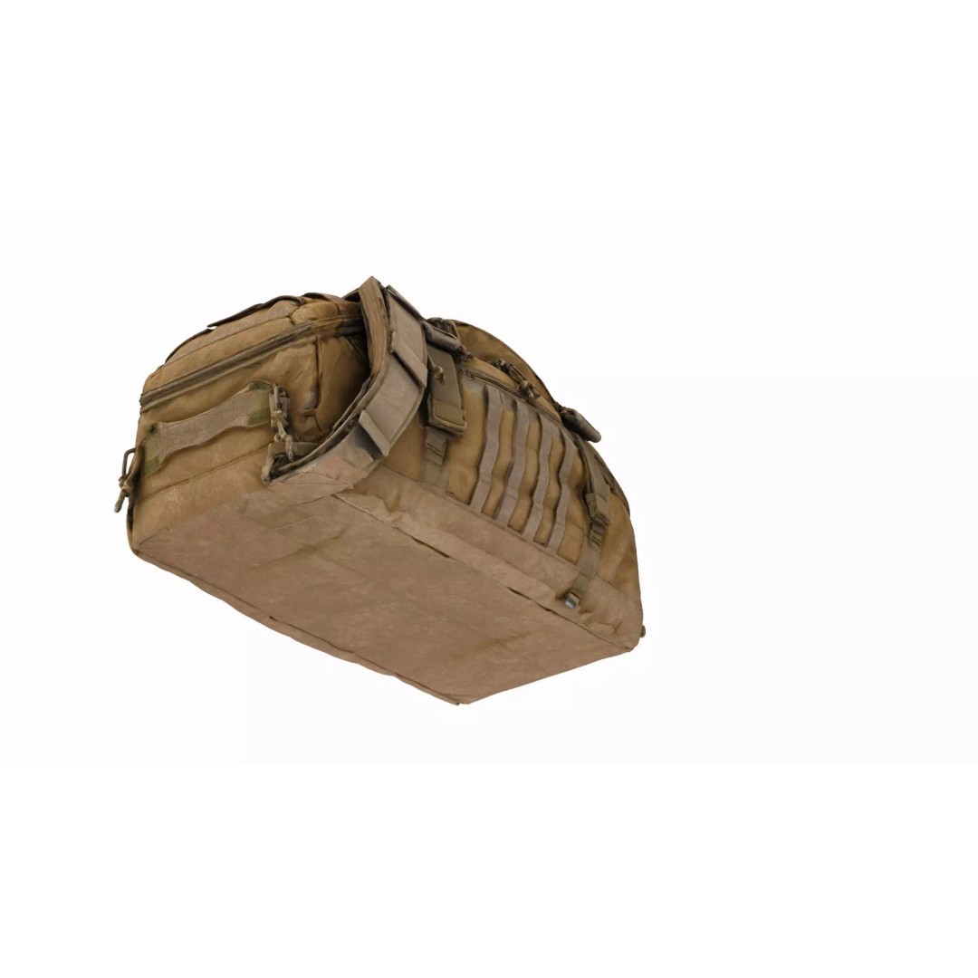 Tactical Gear Bag 3D Model – High Poly Game-Ready Asset, FBX, Blender - View 14