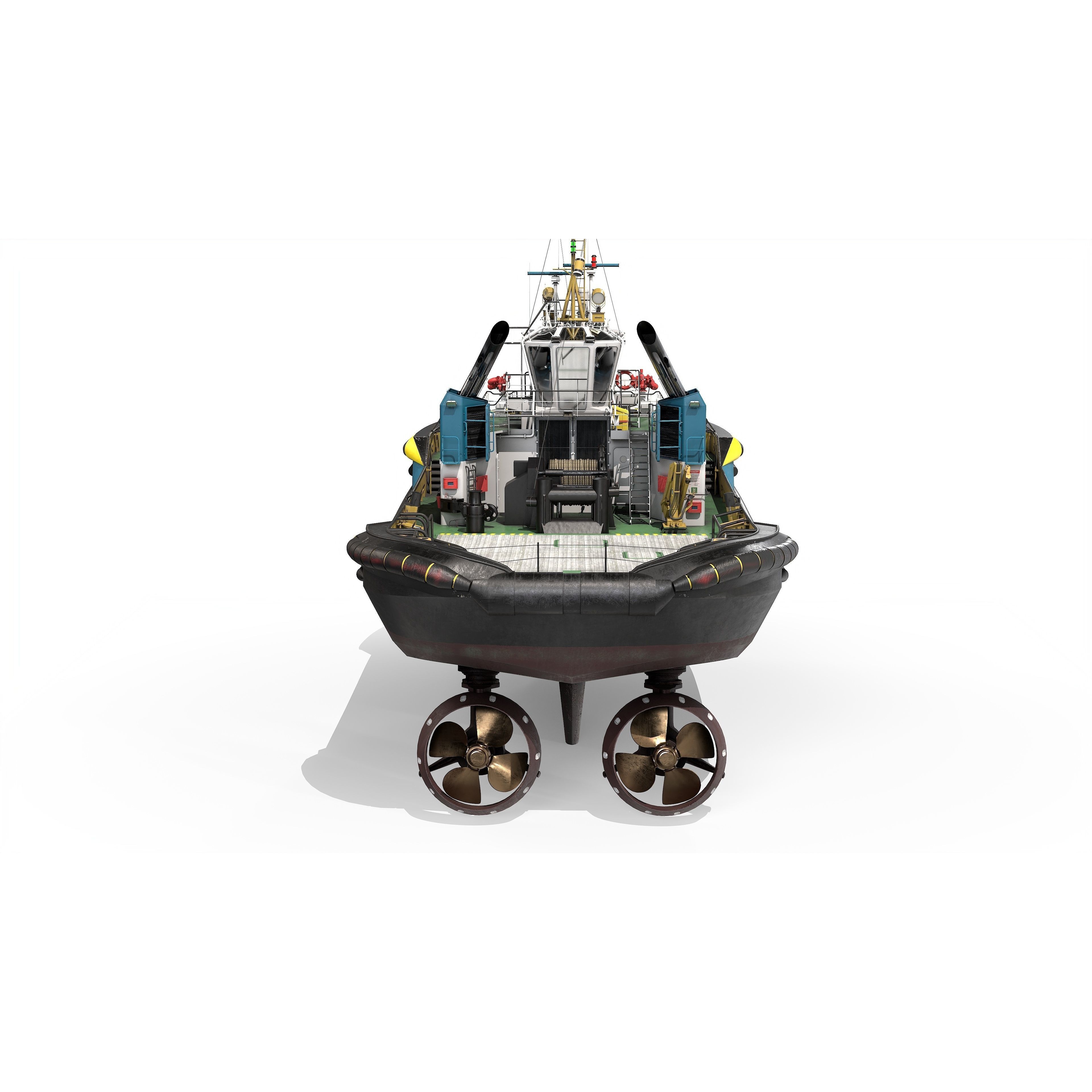 ASD Tug 3213 Smit Panther - Game-Ready 3D Model - View 12