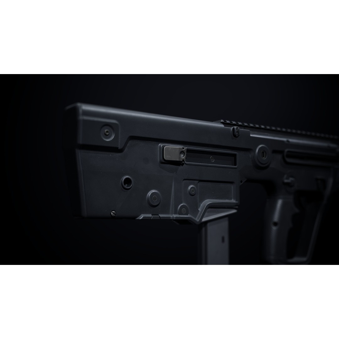 Tavor X95 3D Model – Low Poly Military Gun, Game Ready FBX - View 6