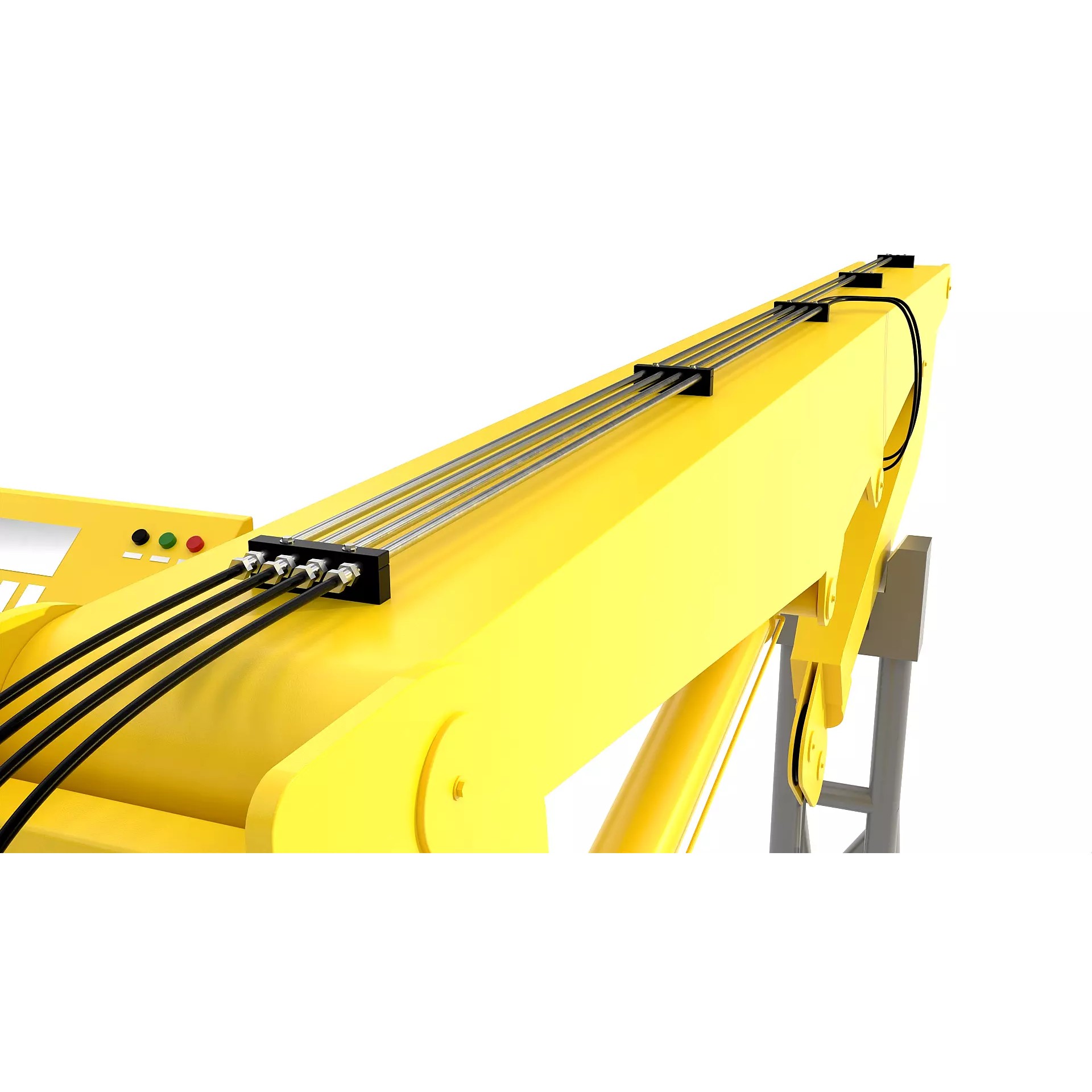 Ship Deck Crane 3T - PBR Game-Ready 3D Model - View 12