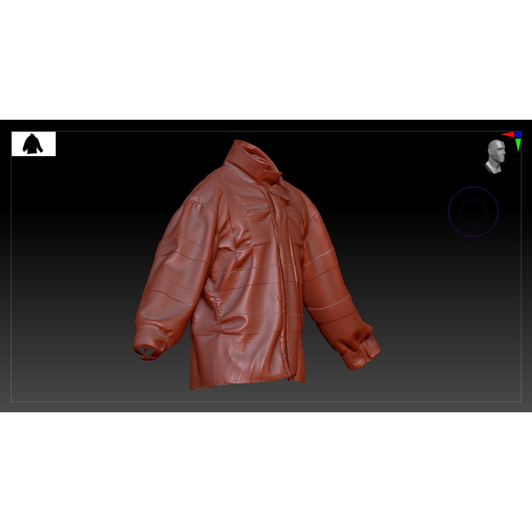 British Police High-Visibility Uniform 3D Model – Low Poly Game Asset, FBX - View 13