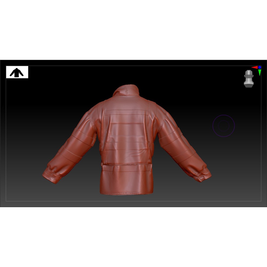 British Police High-Visibility Uniform 3D Model – Low Poly Game Asset, FBX - View 8