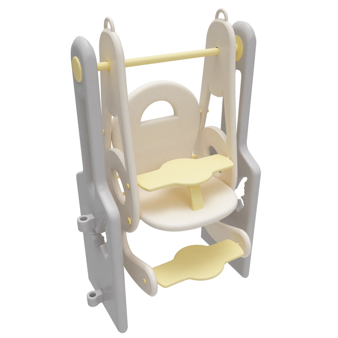 Playpen Baby 3D Model – Safe Interior Furniture, FBX, Blender - View 16