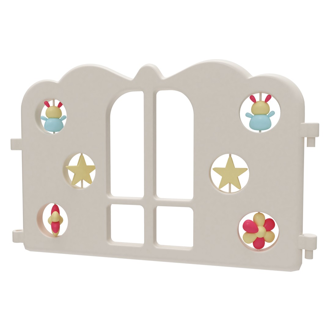Playpen Baby 3D Model – Safe Interior Furniture, FBX, Blender - View 17