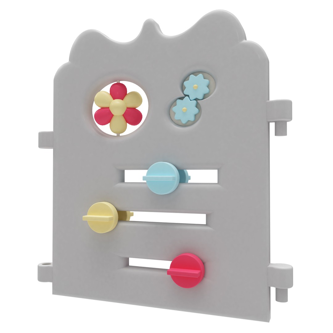 Playpen Baby 3D Model – Safe Interior Furniture, FBX, Blender - View 19