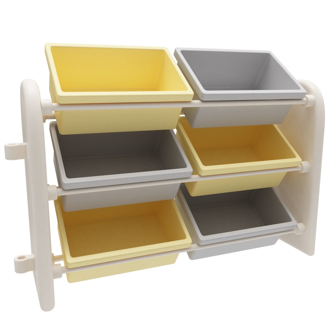 Playpen Baby 3D Model – Safe Interior Furniture, FBX, Blender - View 20