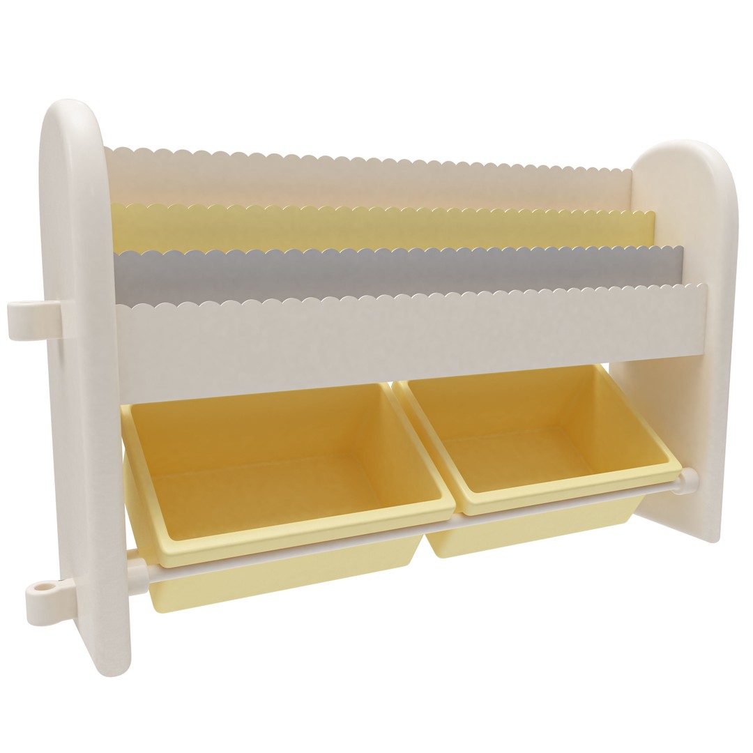 Playpen Baby 3D Model – Safe Interior Furniture, FBX, Blender - View 21