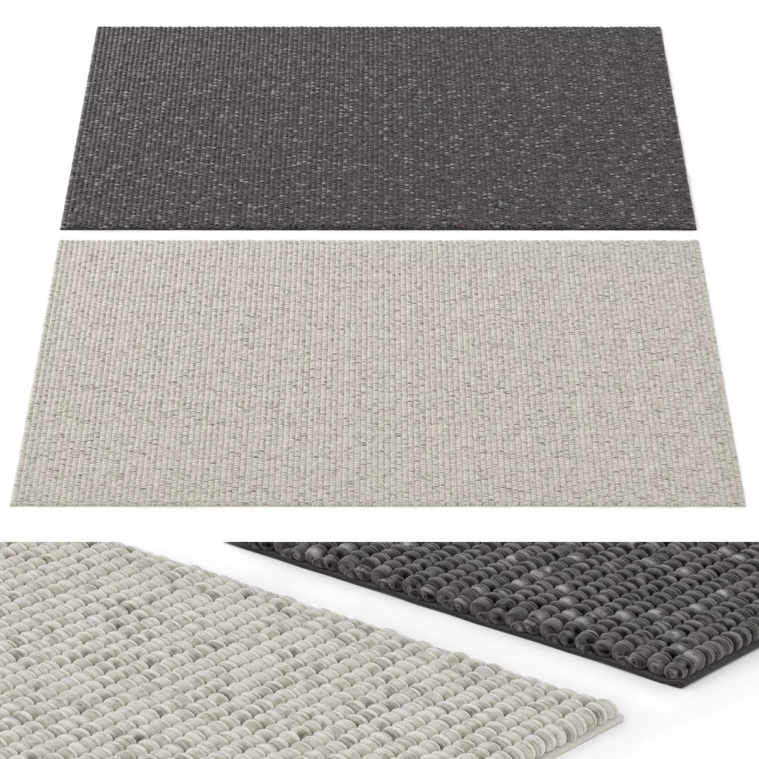 IKEA HJORTHEDE Carpet 3D Model – PBR Textured, FBX & OBJ Formats - View 2