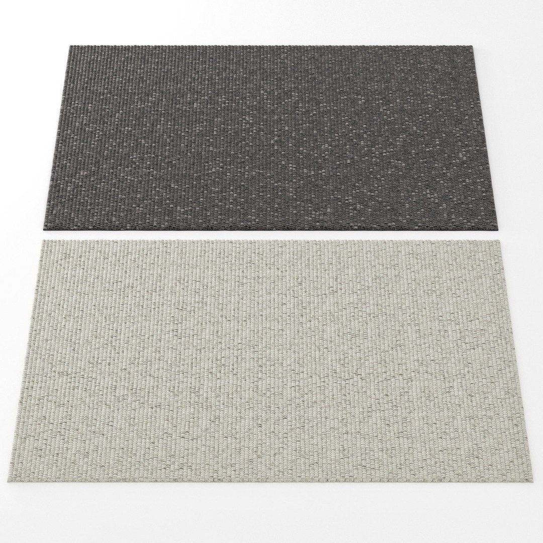 IKEA HJORTHEDE Carpet 3D Model – PBR Textured, FBX & OBJ Formats - View 3