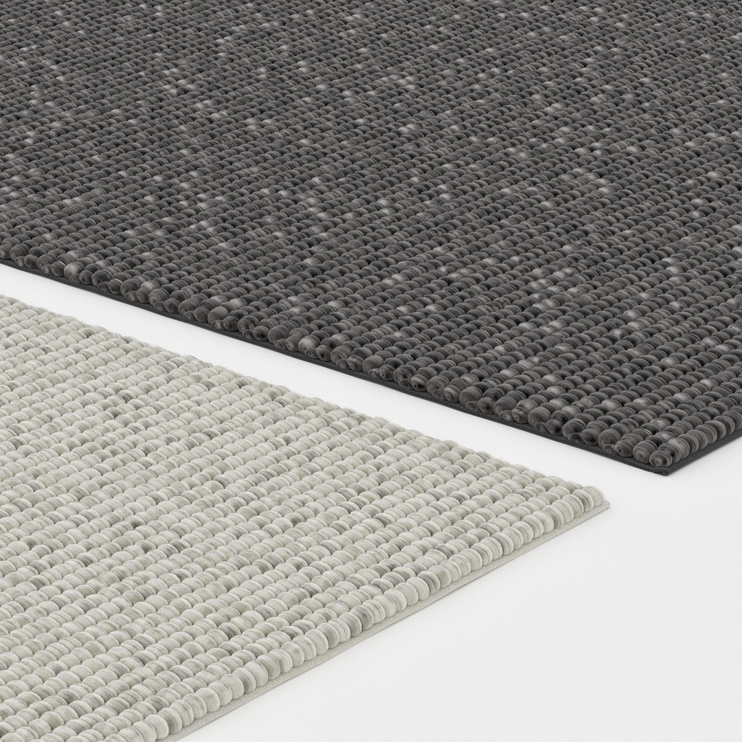 IKEA HJORTHEDE Carpet 3D Model – PBR Textured, FBX & OBJ Formats - View 4
