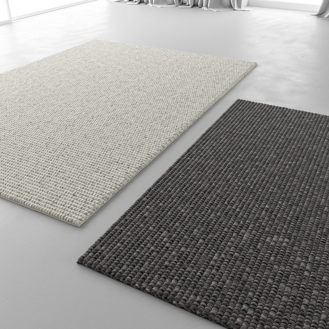 IKEA HJORTHEDE Carpet 3D Model – PBR Textured, FBX & OBJ Formats - View 5