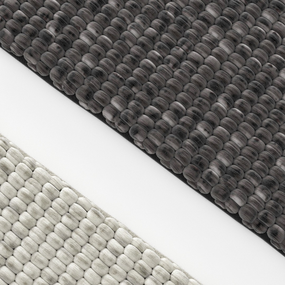 IKEA HJORTHEDE Carpet 3D Model – PBR Textured, FBX & OBJ Formats - View 6