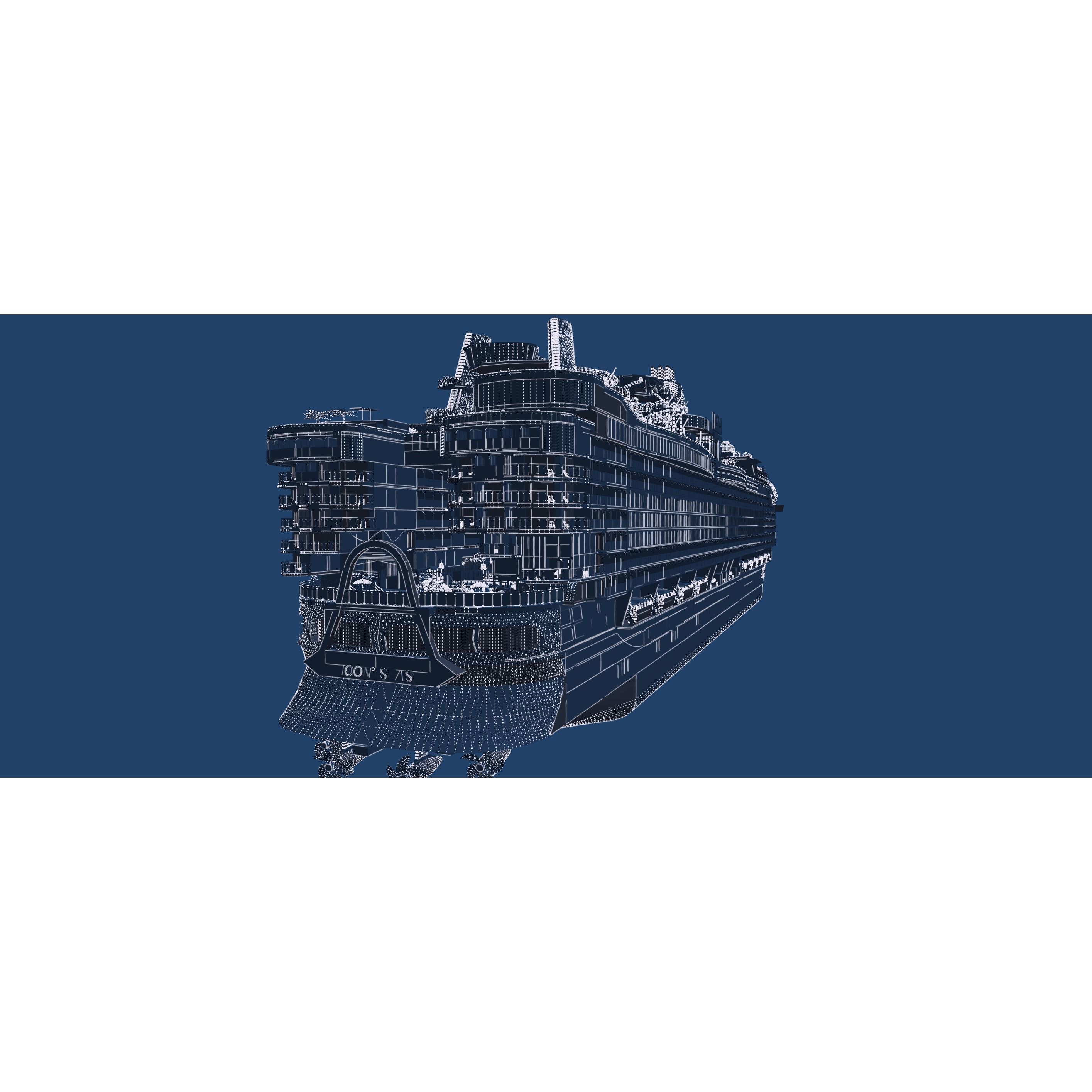 Icon of the Seas - Full Interior 3D Model