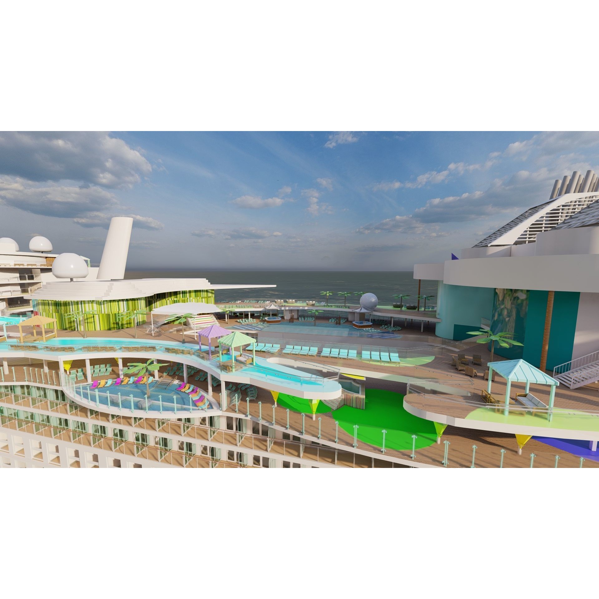 Icon of the Seas - Full Interior 3D Model - View 11