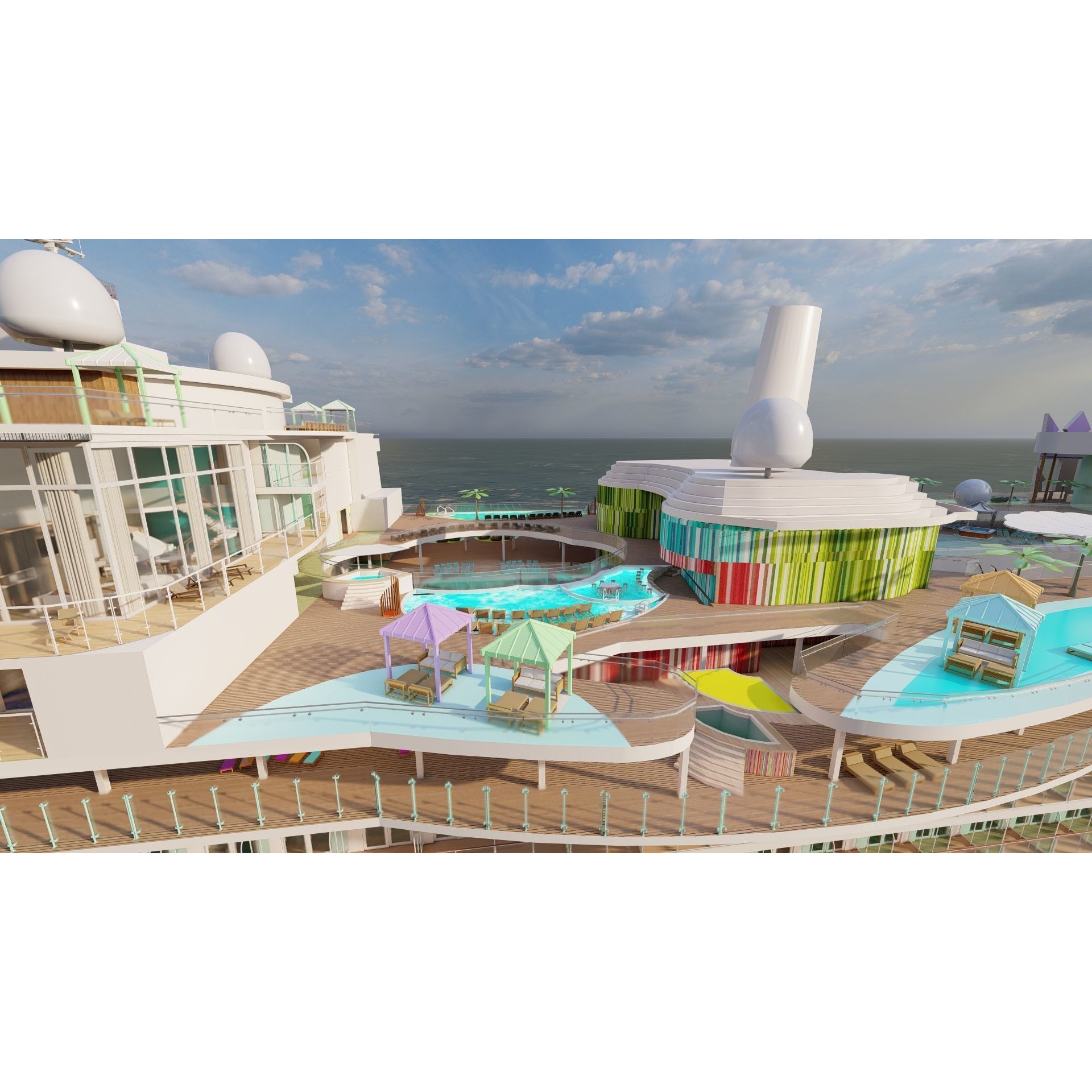 Icon of the Seas - Full Interior 3D Model - View 12