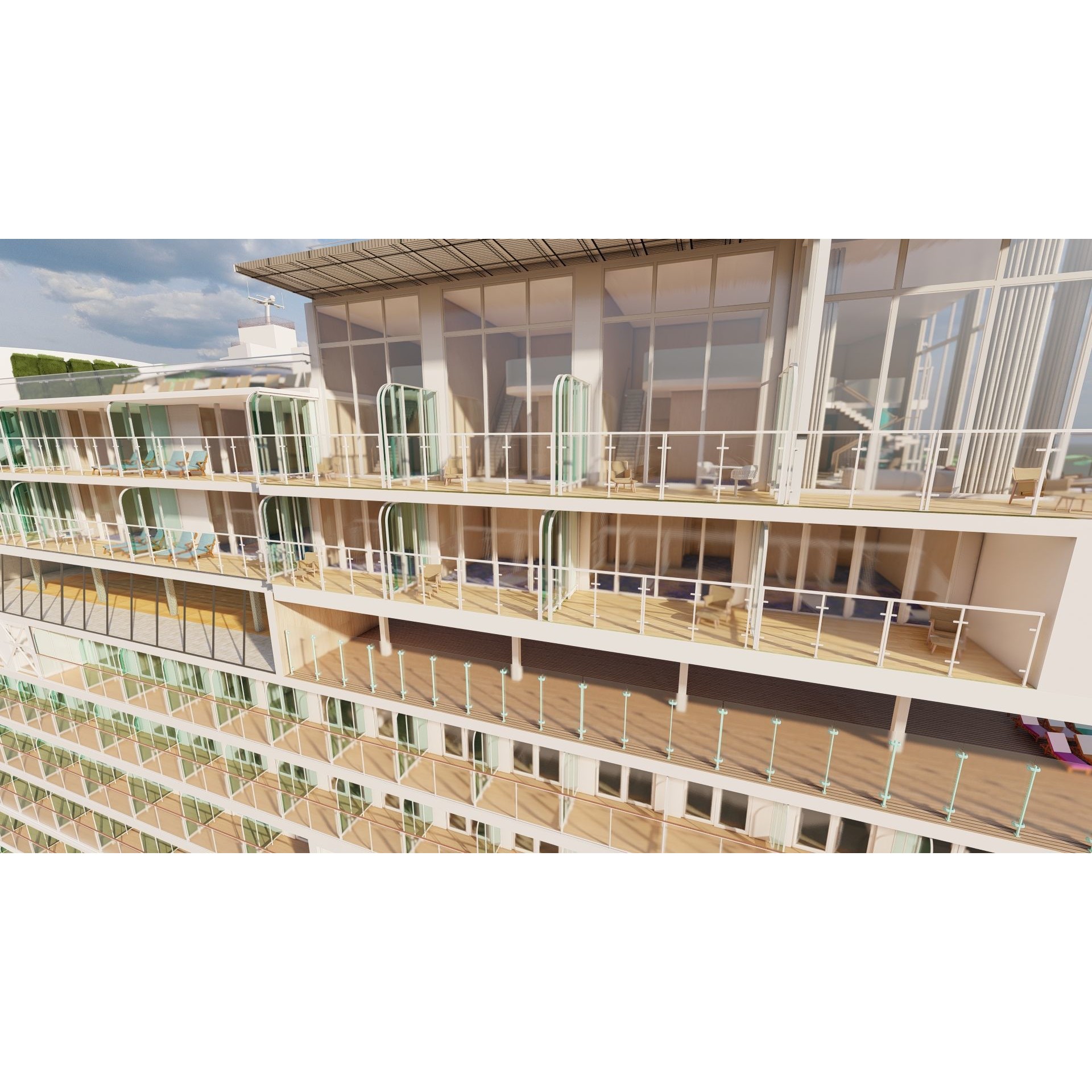 Icon of the Seas - Full Interior 3D Model - View 13