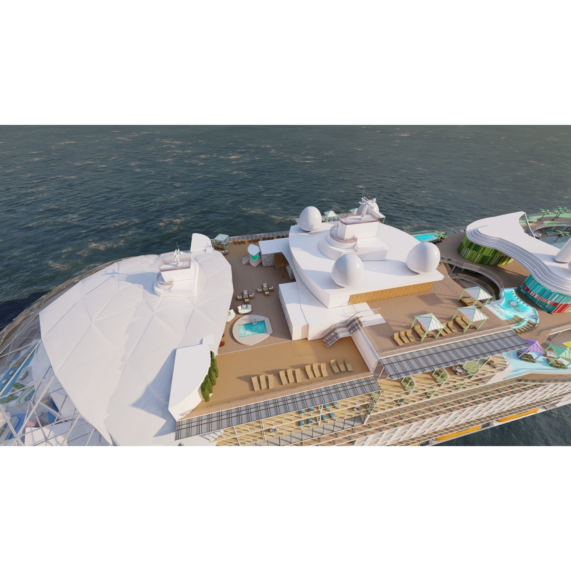 Icon of the Seas - Full Interior 3D Model - View 15
