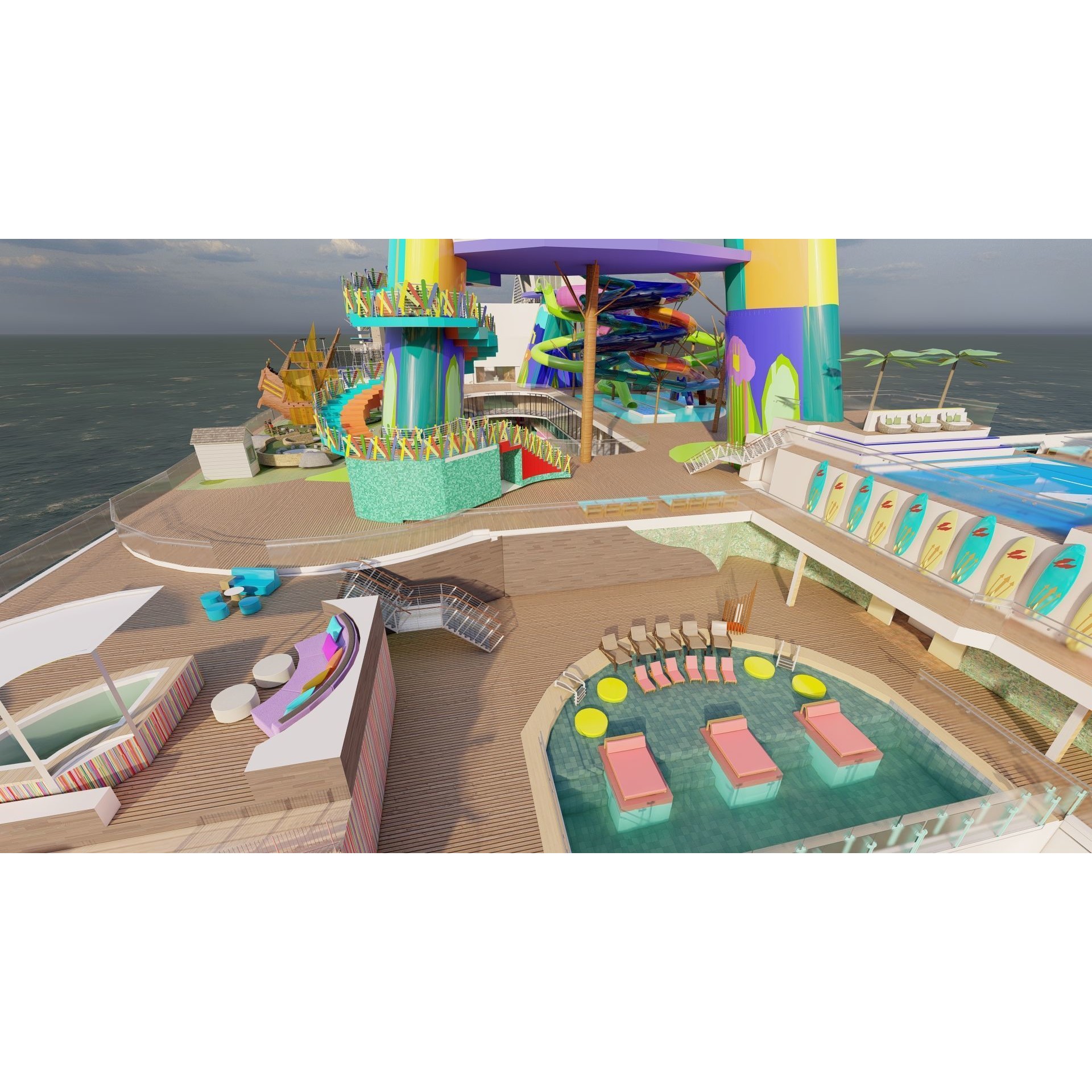 Icon of the Seas - Full Interior 3D Model - View 18