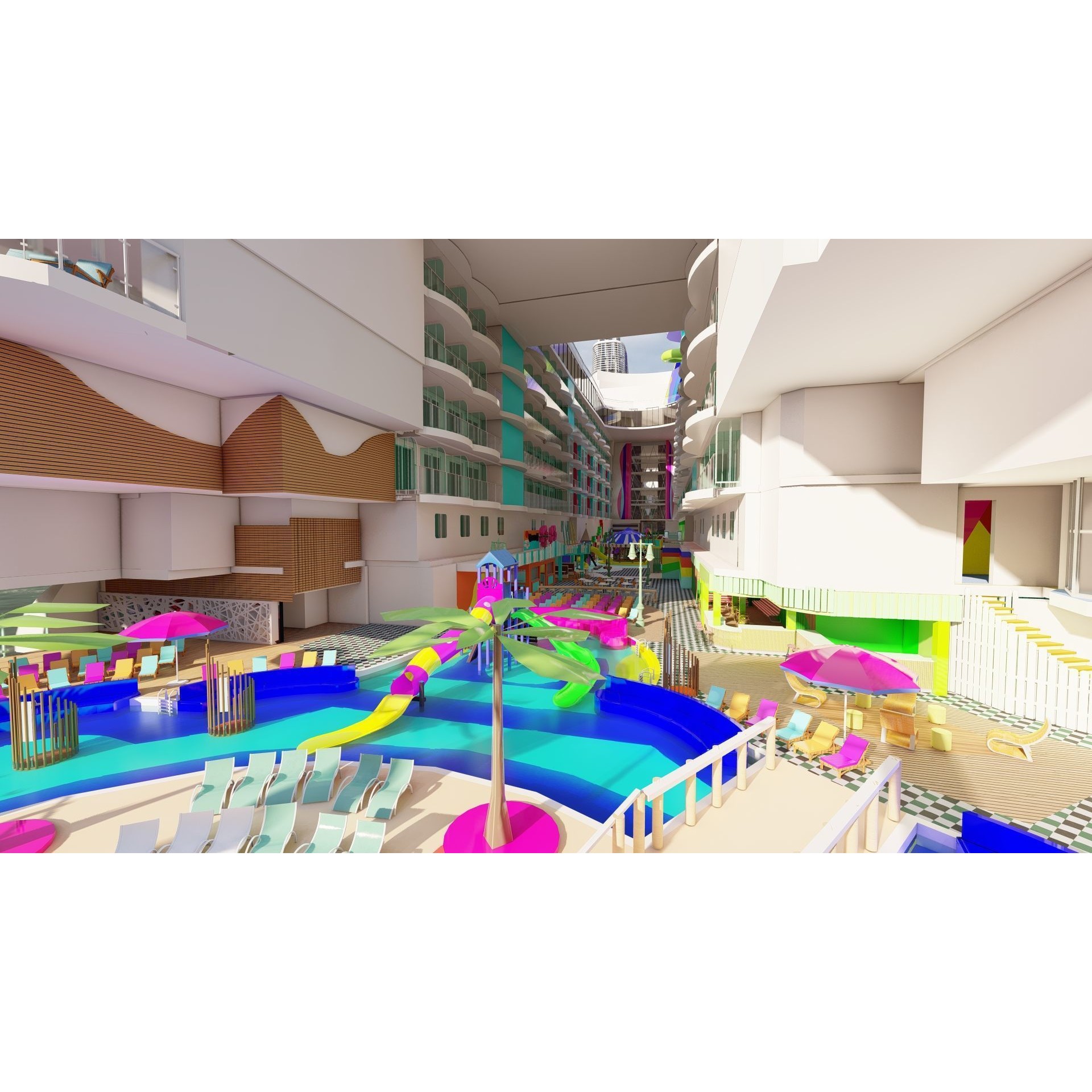 Icon of the Seas - Full Interior 3D Model - View 19