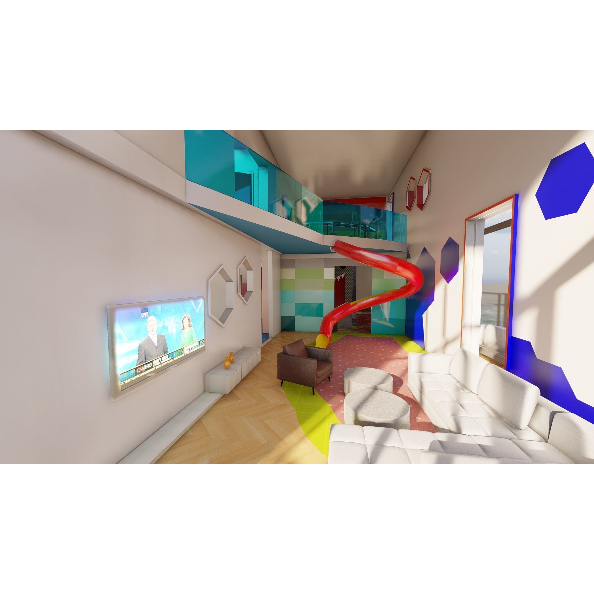 Icon of the Seas - Full Interior 3D Model - View 21