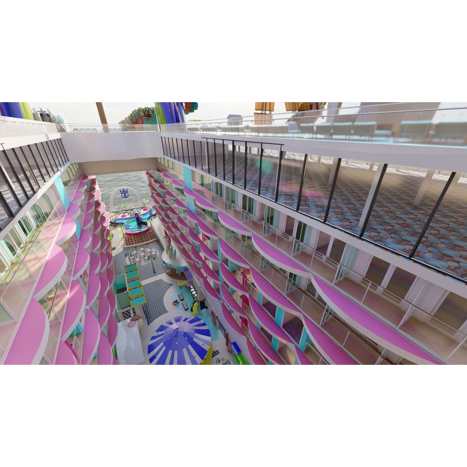 Icon of the Seas - Full Interior 3D Model - View 28