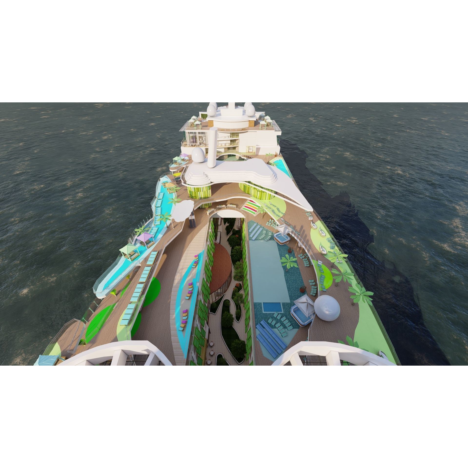 Icon of the Seas - Full Interior 3D Model - View 29