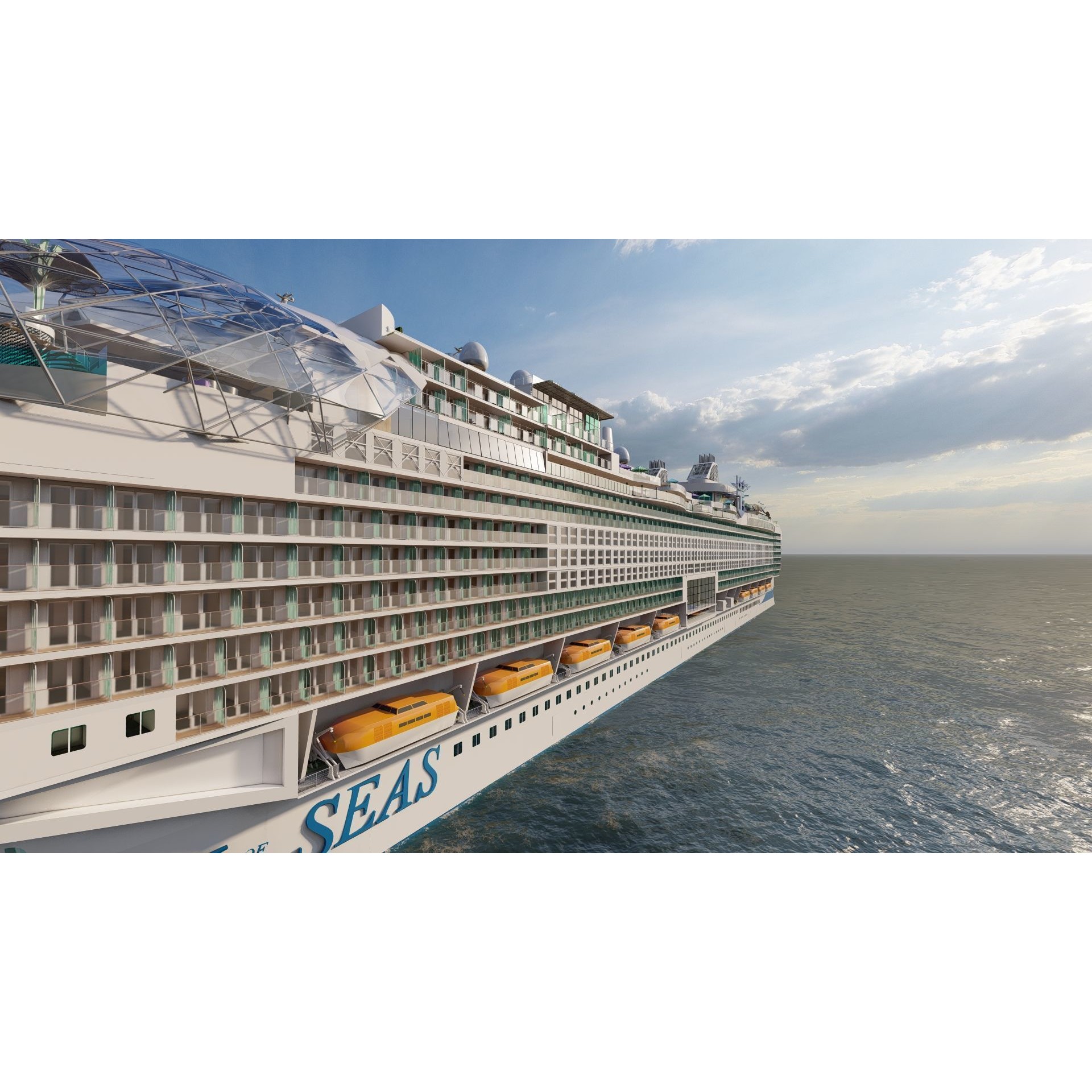 Icon of the Seas - Full Interior 3D Model - View 3
