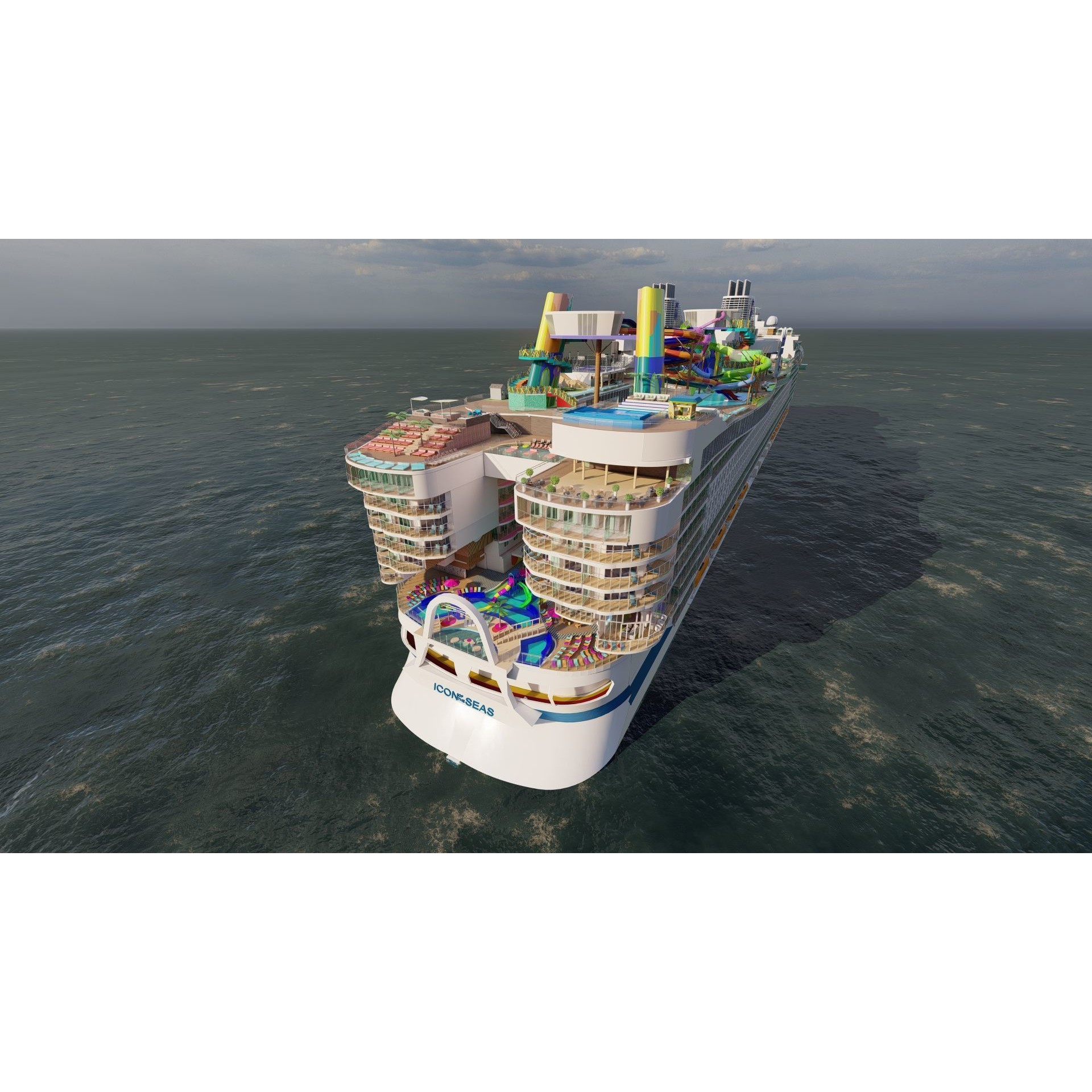 Icon of the Seas - Full Interior 3D Model - View 7