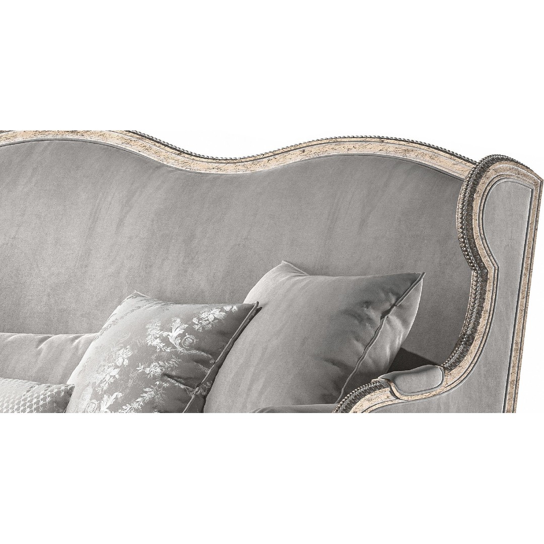 Chairish Sofa Art 4353 3D Model – Classical Furniture, FBX, PBR Textures - View 7