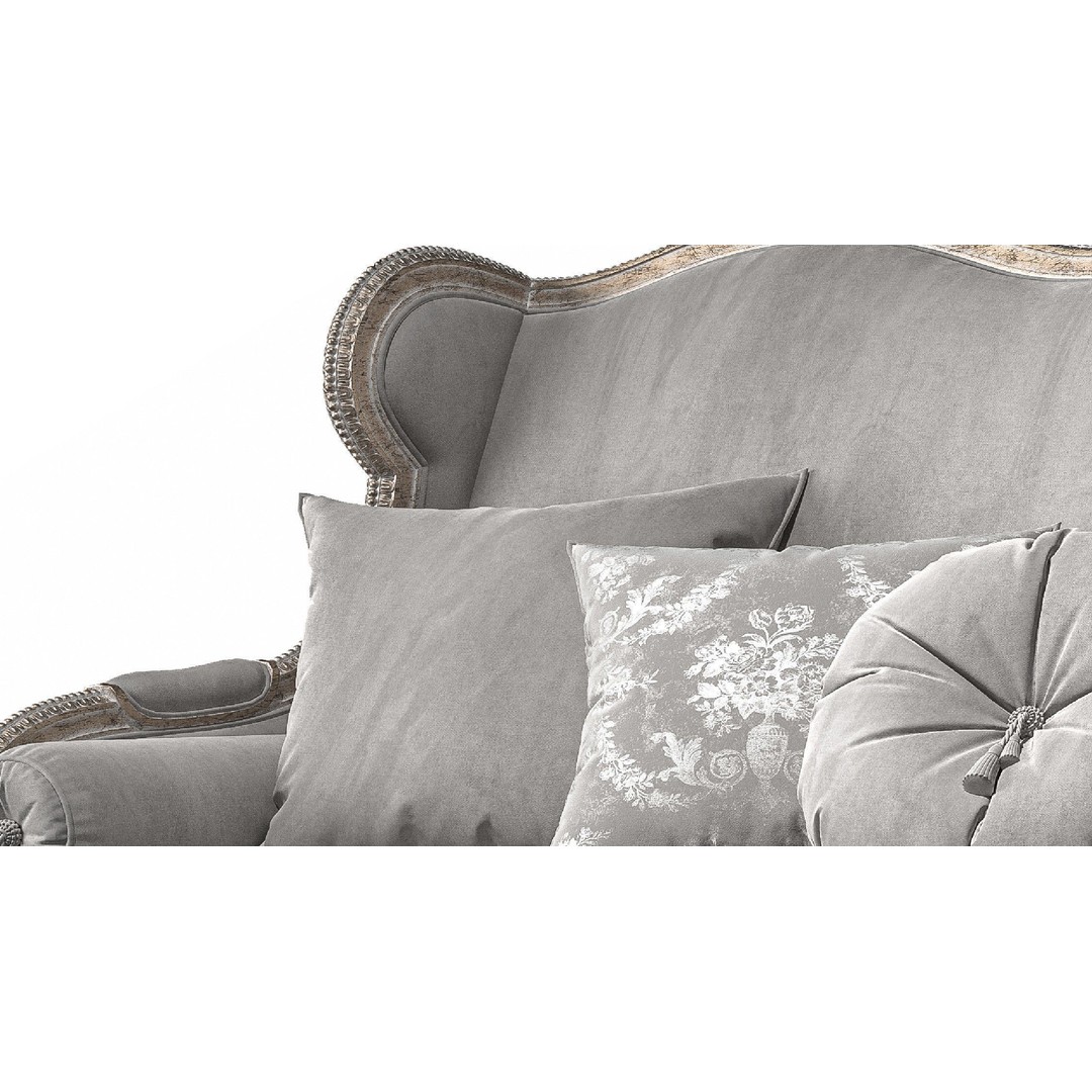 Chairish Sofa Art 4353 3D Model – Classical Furniture, FBX, PBR Textures - View 8