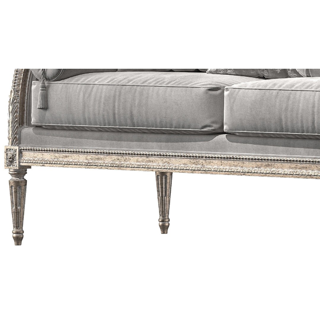 Chairish Sofa Art 4353 3D Model – Classical Furniture, FBX, PBR Textures - View 9