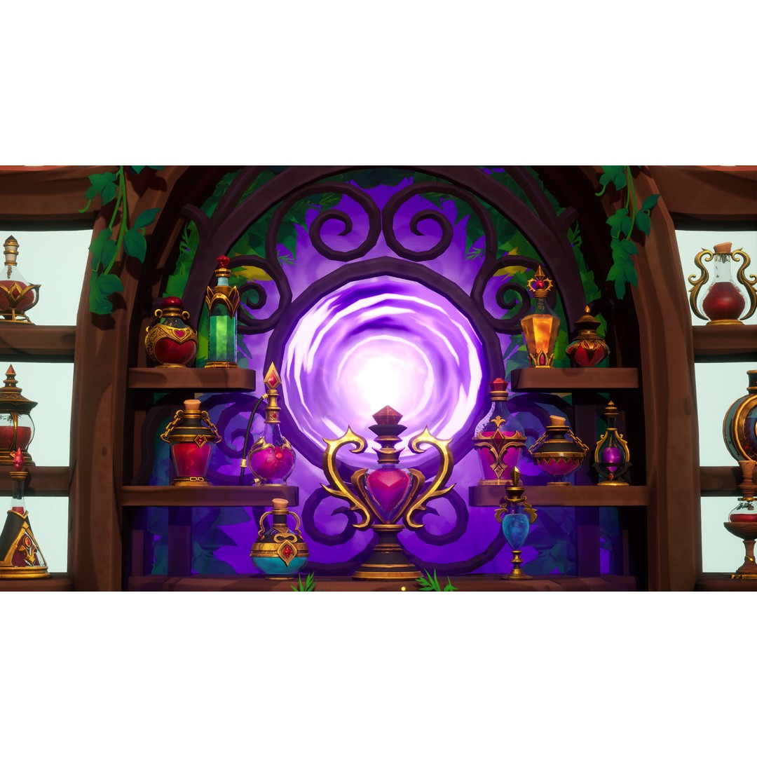 Emberbrew Potions 3D Model – Stylized Game-Ready FBX for Unreal Engine - View 7