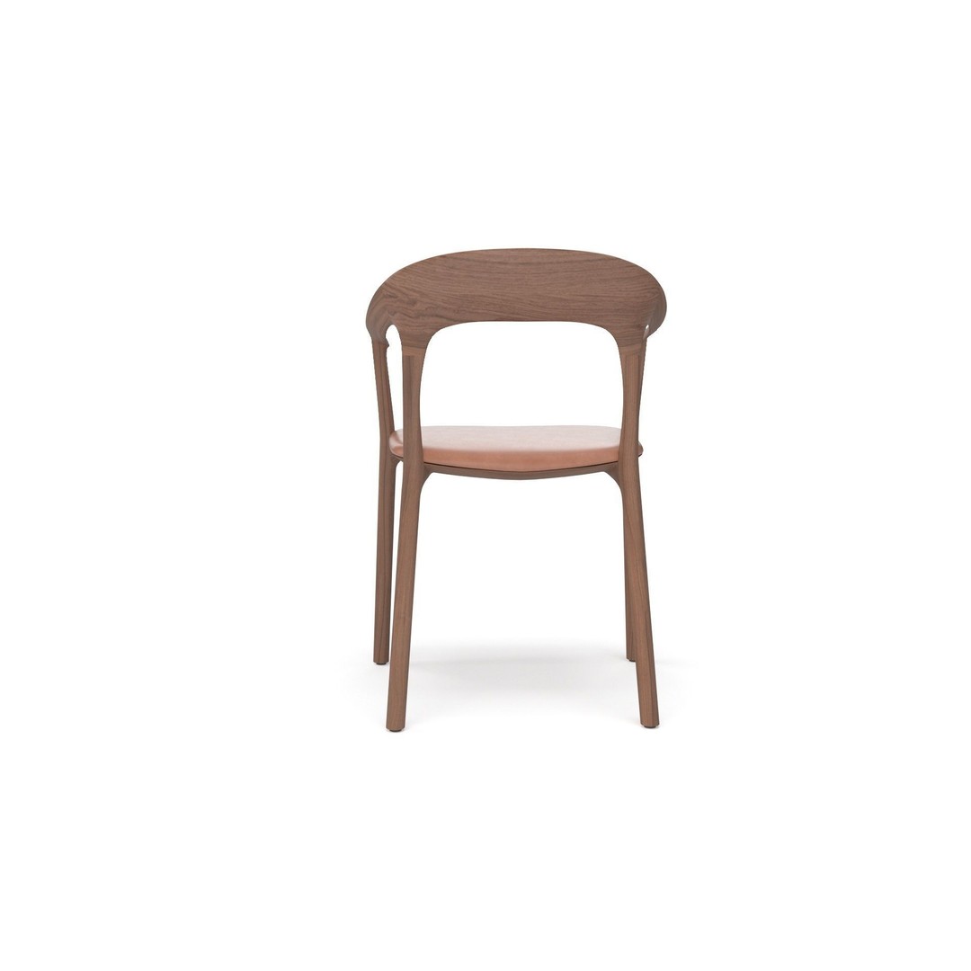 Elle Upholstered Chair 3D Model – Realistic Armchair, PBR Textures - View 11