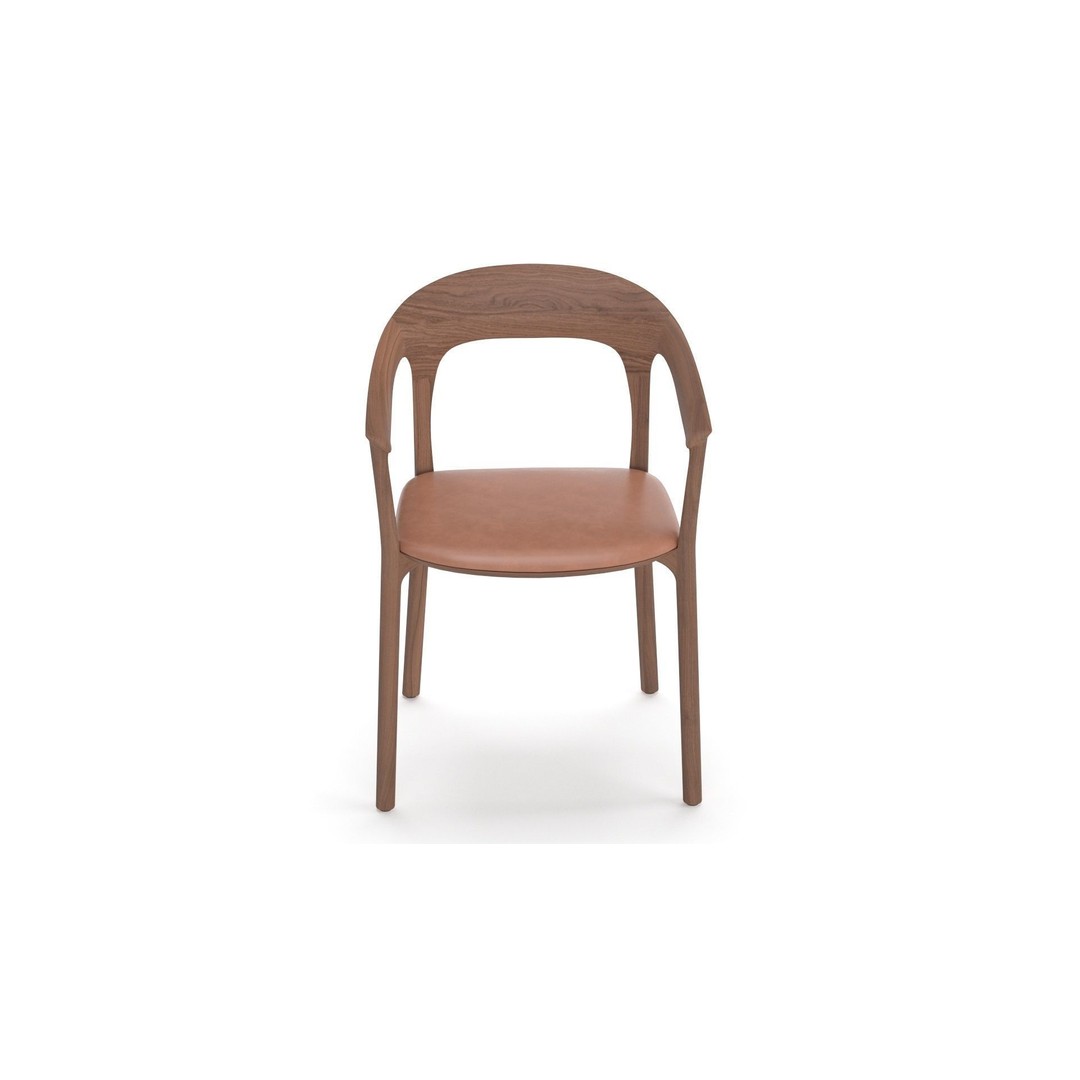 Elle Upholstered Chair 3D Model – Realistic Armchair, PBR Textures - View 16