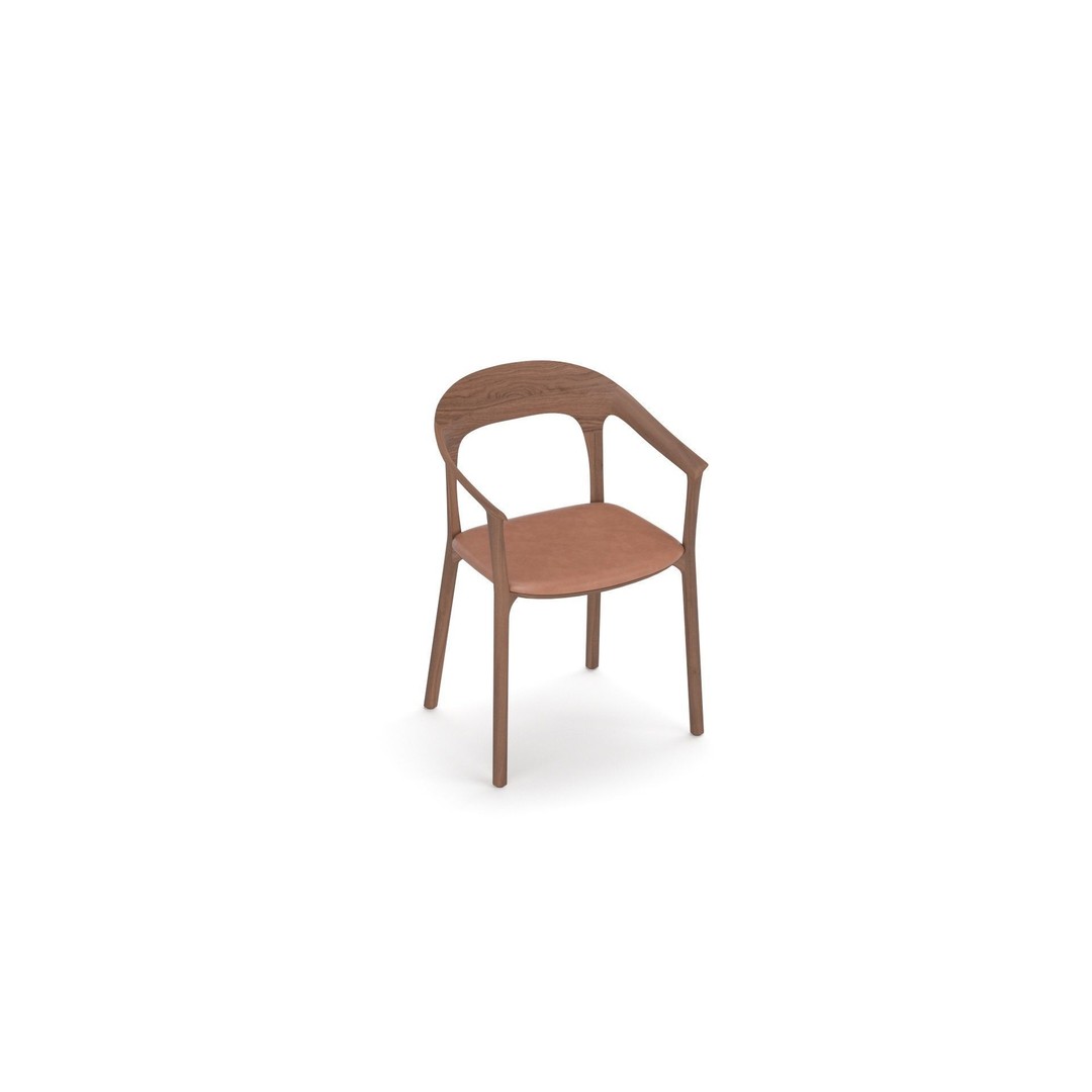 Elle Upholstered Chair 3D Model – Realistic Armchair, PBR Textures - View 21