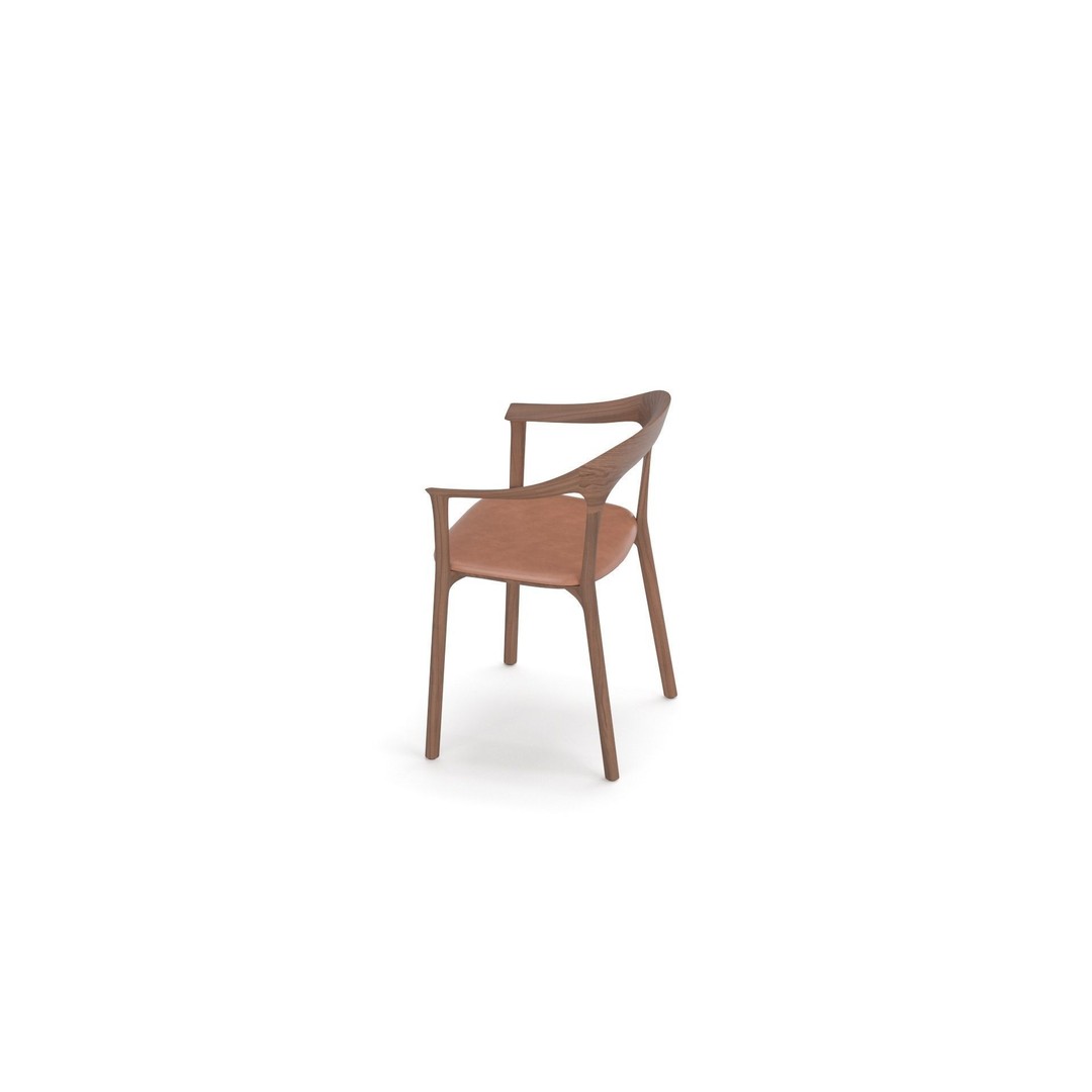 Elle Upholstered Chair 3D Model – Realistic Armchair, PBR Textures - View 29