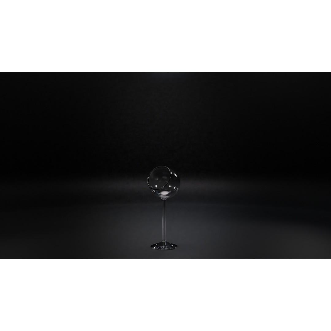 Cocktail Glasses 3D Model – Low Poly PBR Asset, FBX, OBJ, STL - View 13